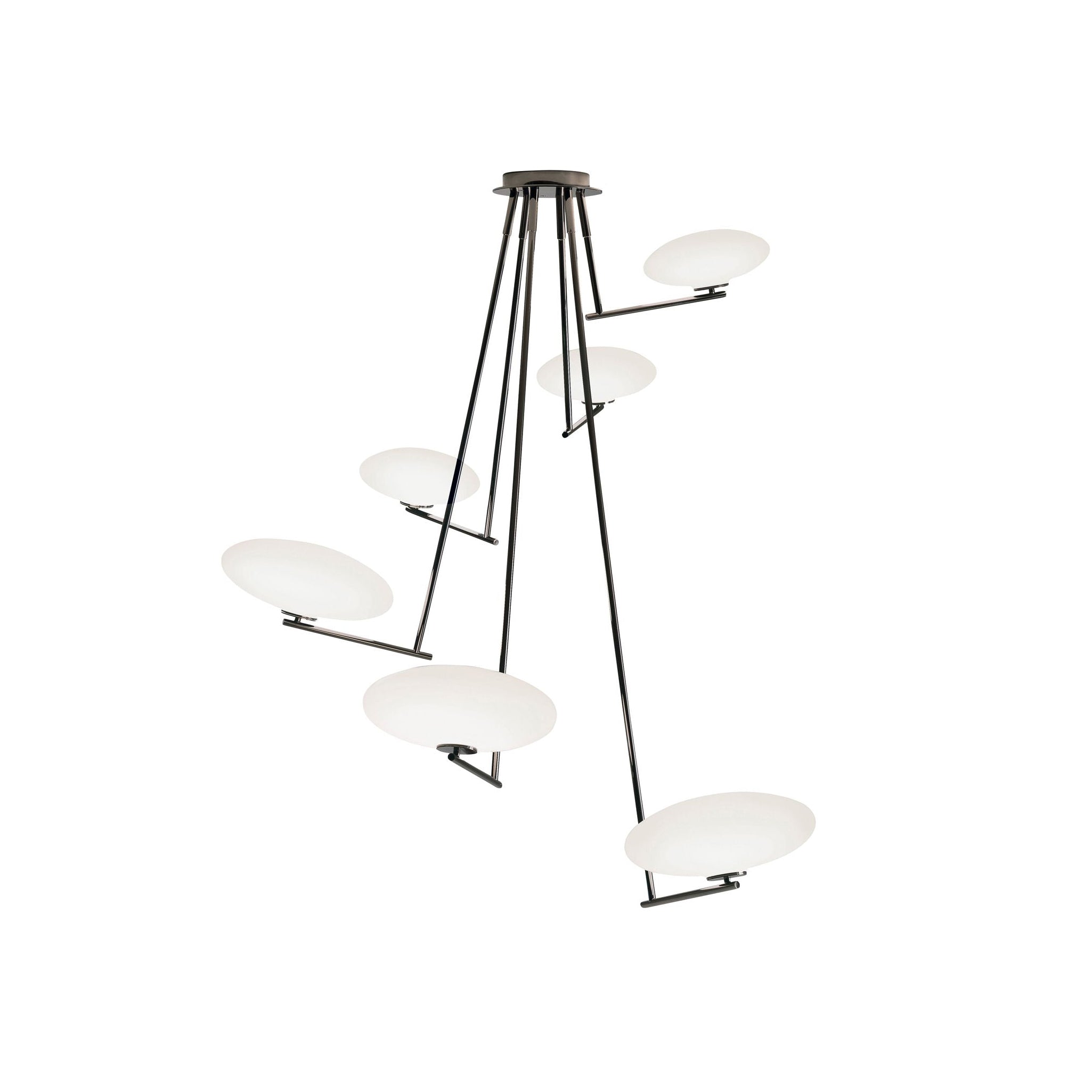 Umirarae Lampe de Plafond en Laiton et Verre Créativité Individuelle