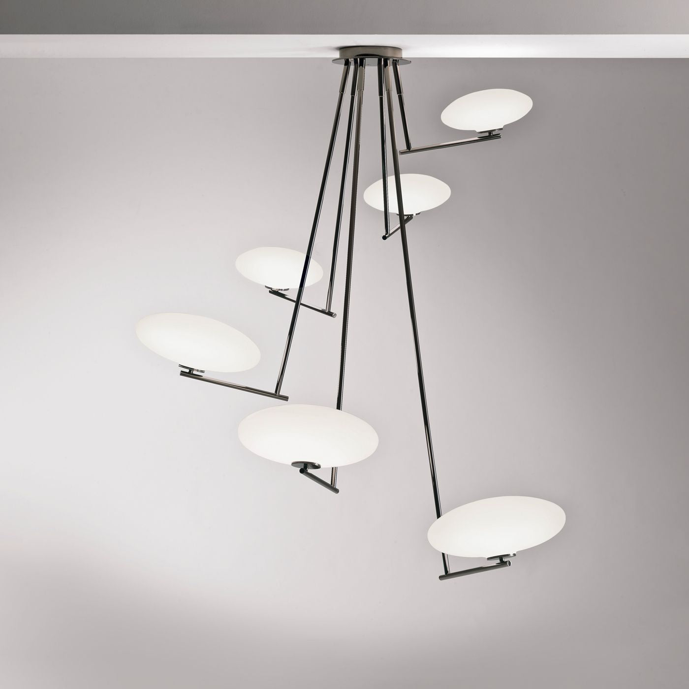 Umirarae Lampe de Plafond en Laiton et Verre Créativité Individuelle