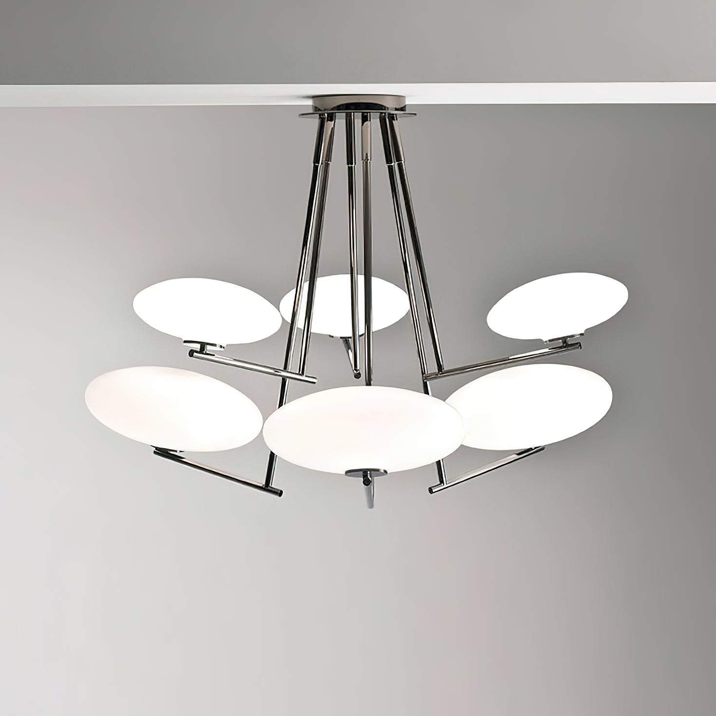 Umirarae Lampe de Plafond en Laiton et Verre Créativité Individuelle