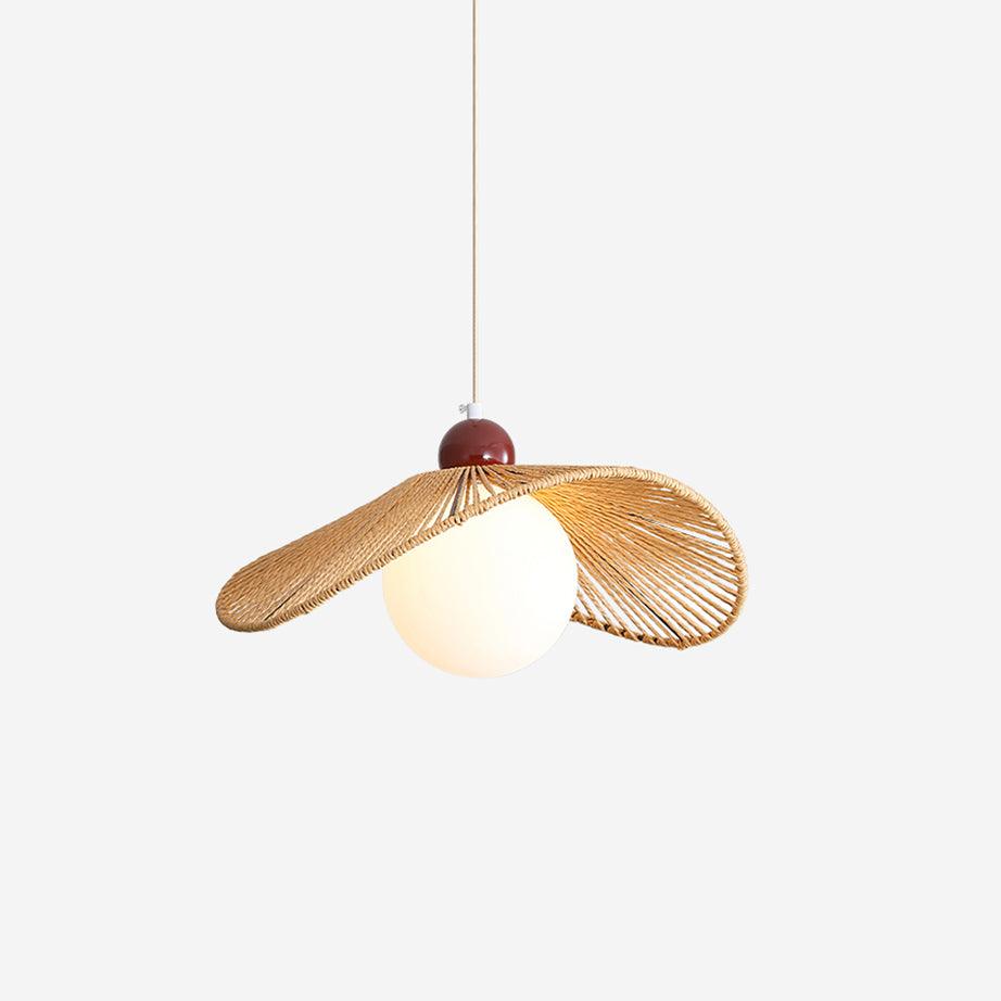 Hikari Lampe Suspension Bois Moderne
