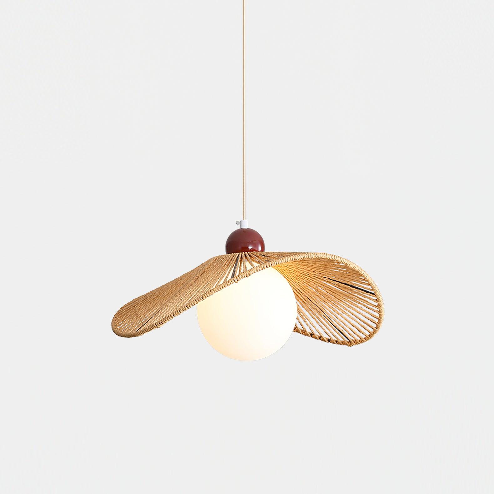 Hikari Lampe Suspension Bois Moderne