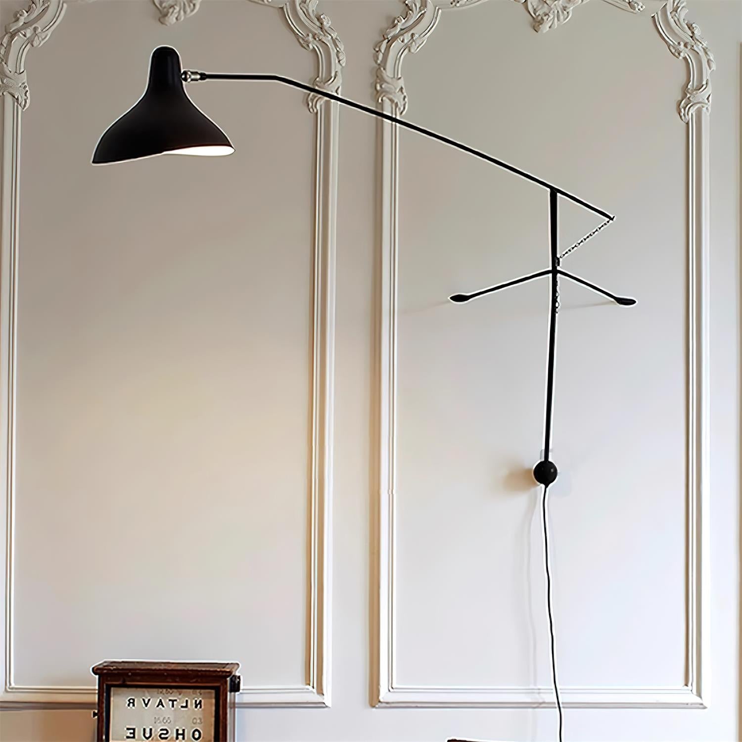 Wall Lamp Applique Industrielle à Bras Pivotant Réglable