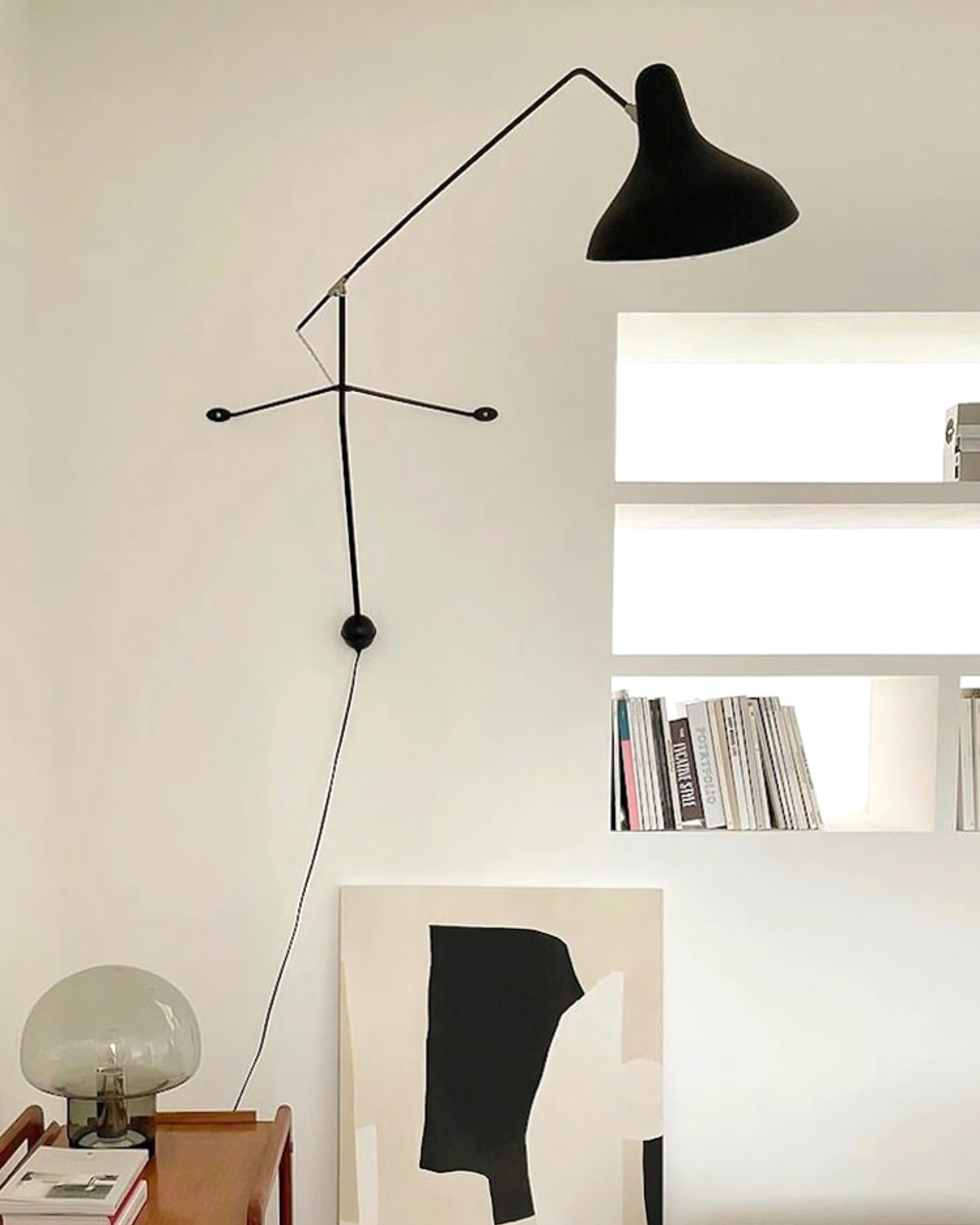 Wall Lamp Applique Industrielle à Bras Pivotant Réglable