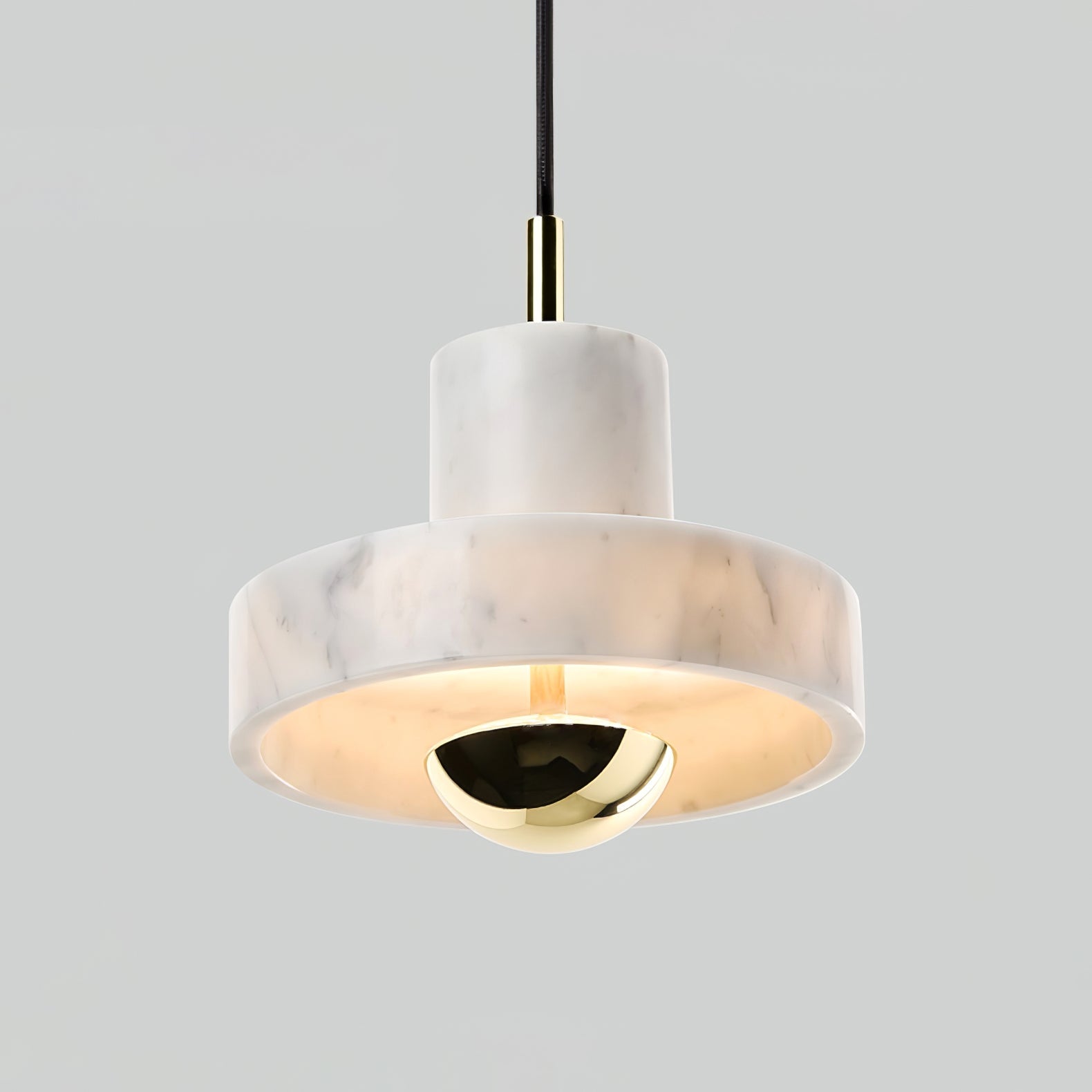 Cunorora Premium Nordic Art Aura Marbre Pendentif Lampe
