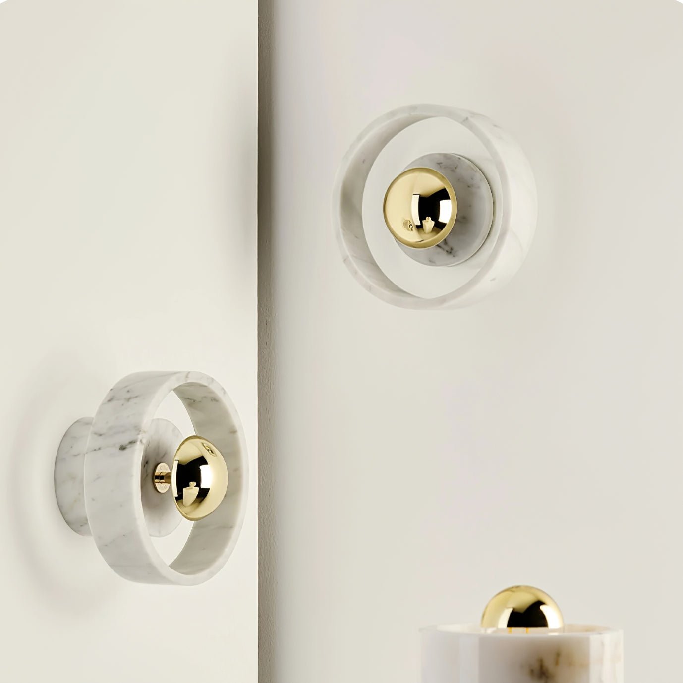 Aurvelora Premium Nordic Art Aura Marbre Applique Murale