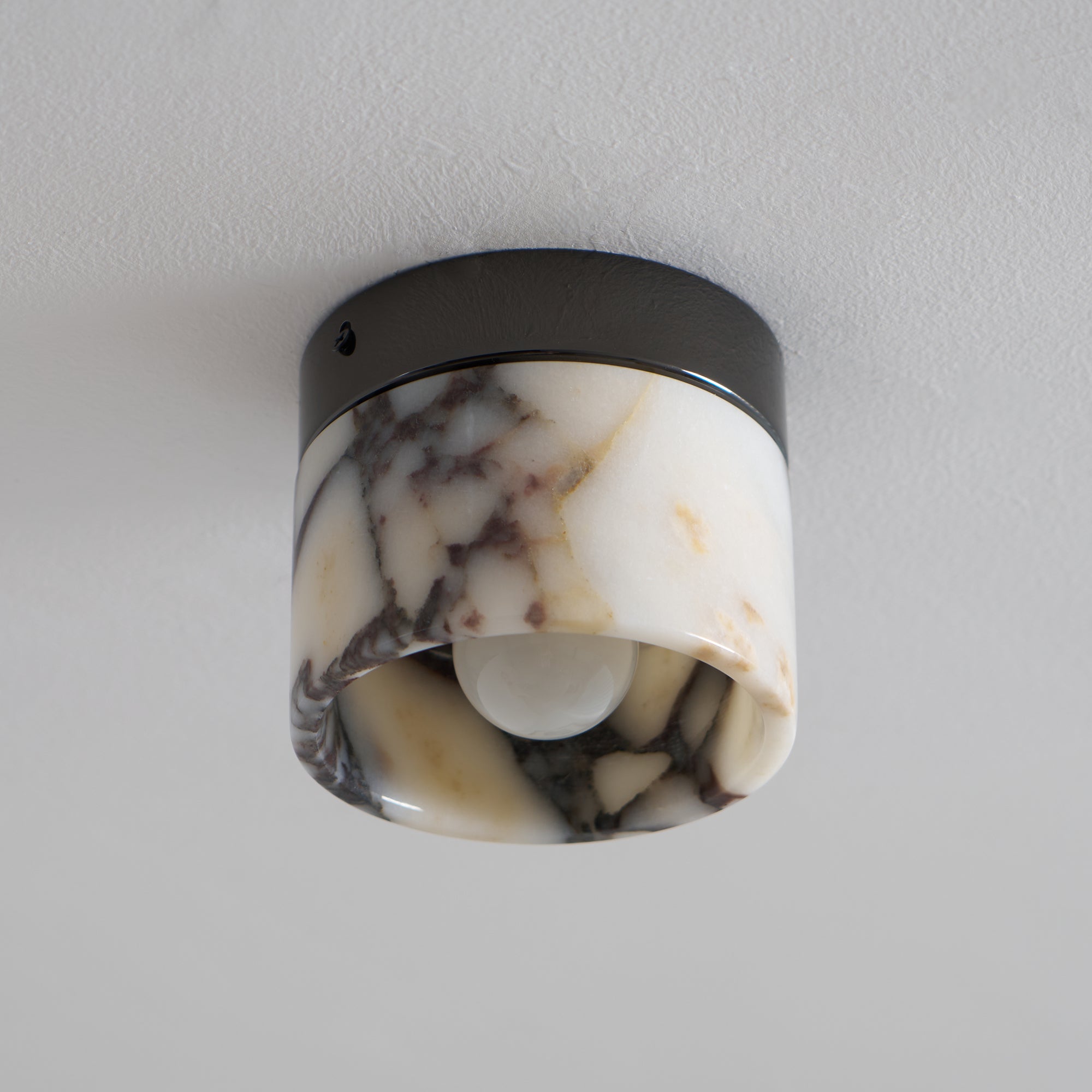 Ivinir Lampe De Plafond Ronde Marbre Minimaliste Moderne