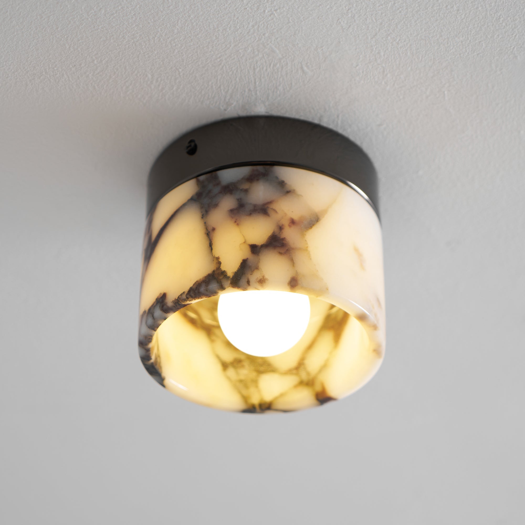 Ivinir Lampe De Plafond Ronde Marbre Minimaliste Moderne