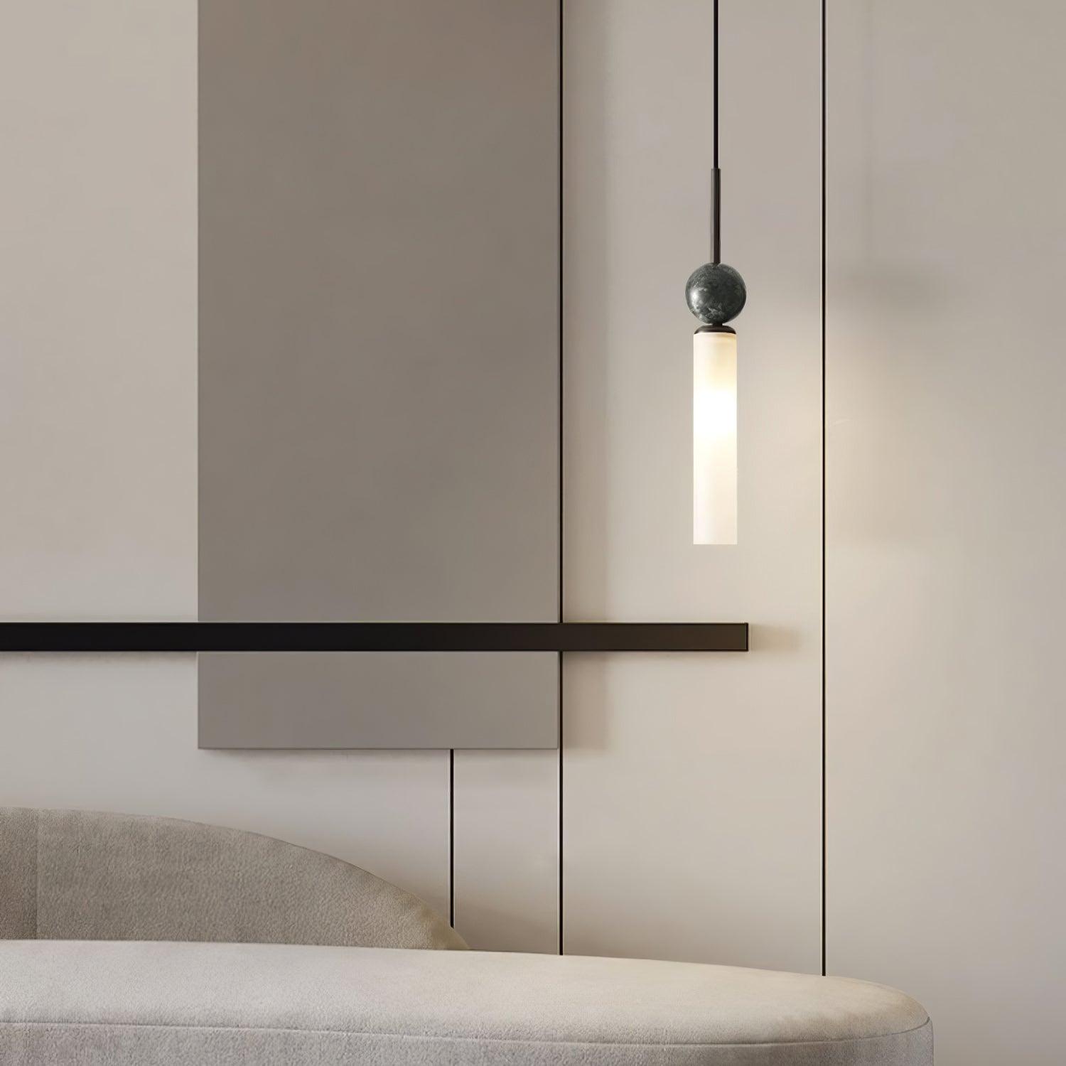 Thea Suspension minimaliste en marbre
