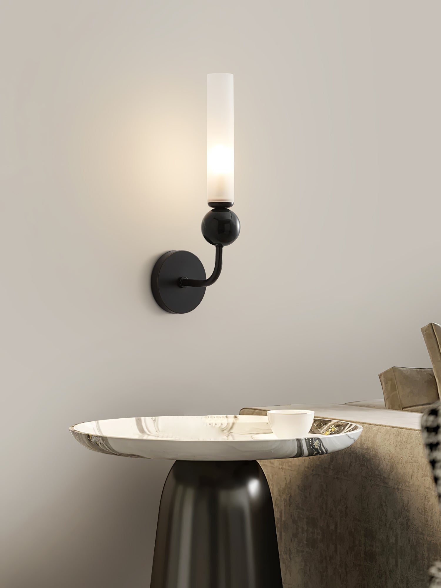 Casoreth Applique Murale Verticale en Marbre Moderne