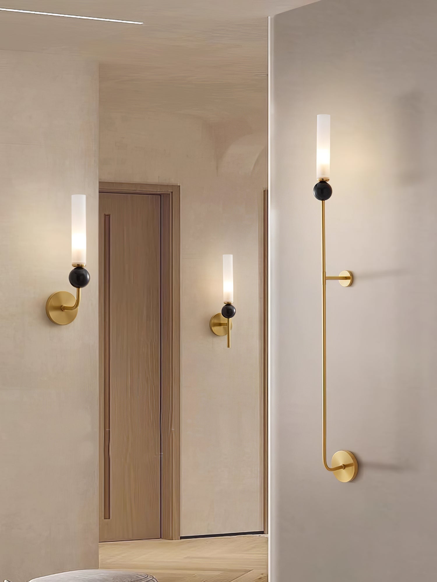 Casoreth Applique Murale Verticale en Marbre Moderne