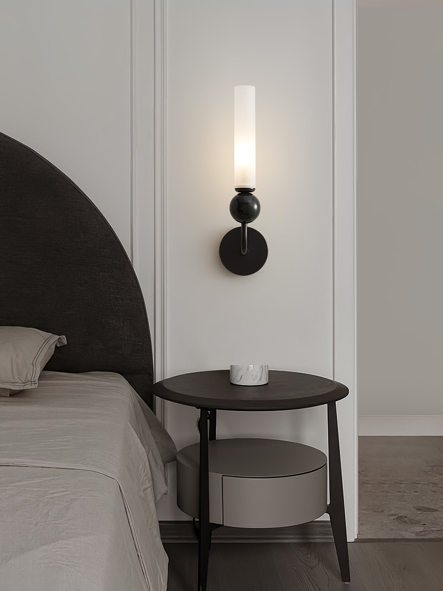 Casoreth Applique Murale Verticale en Marbre Moderne