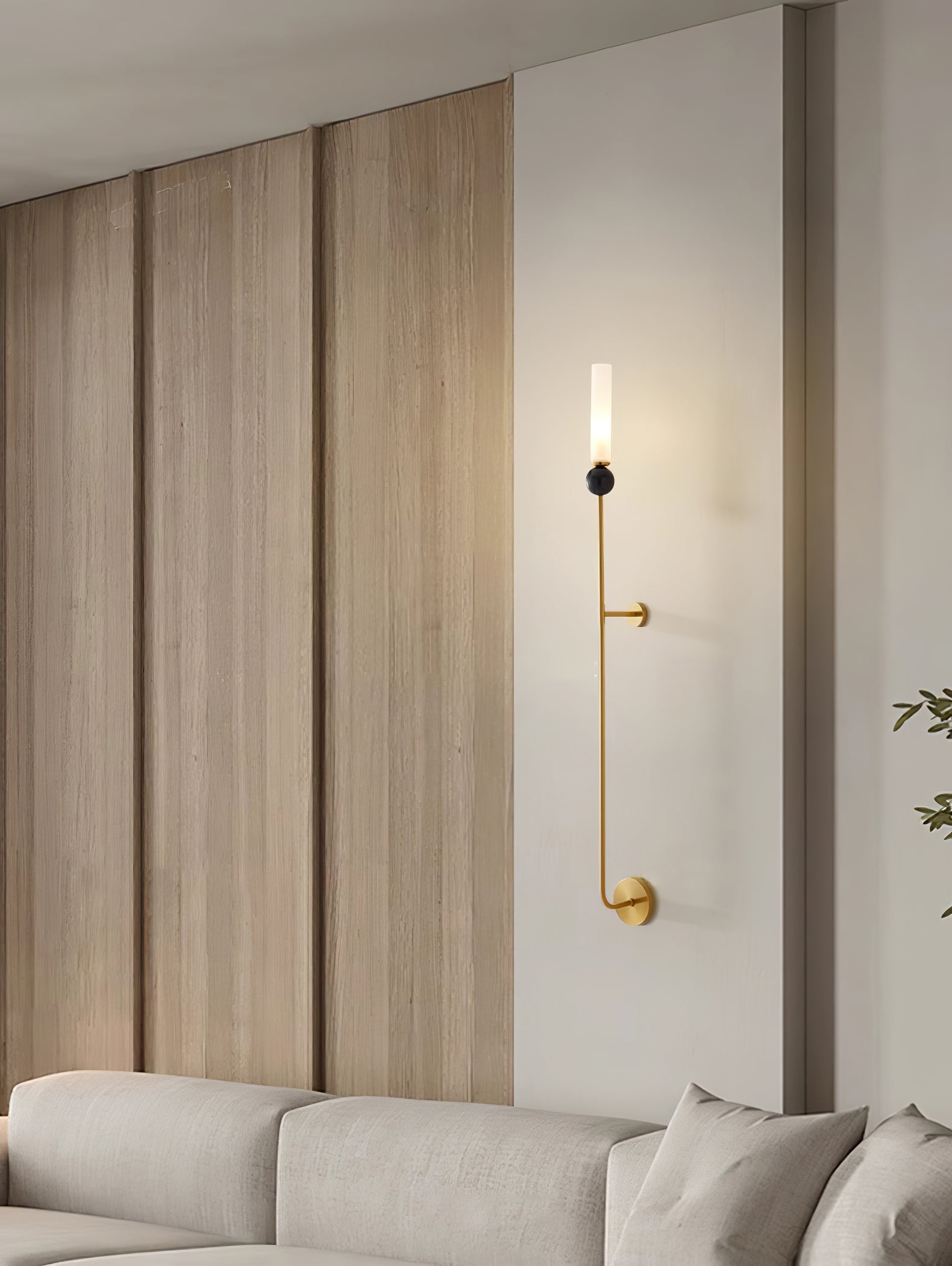 Casoreth Applique Murale Verticale en Marbre Moderne
