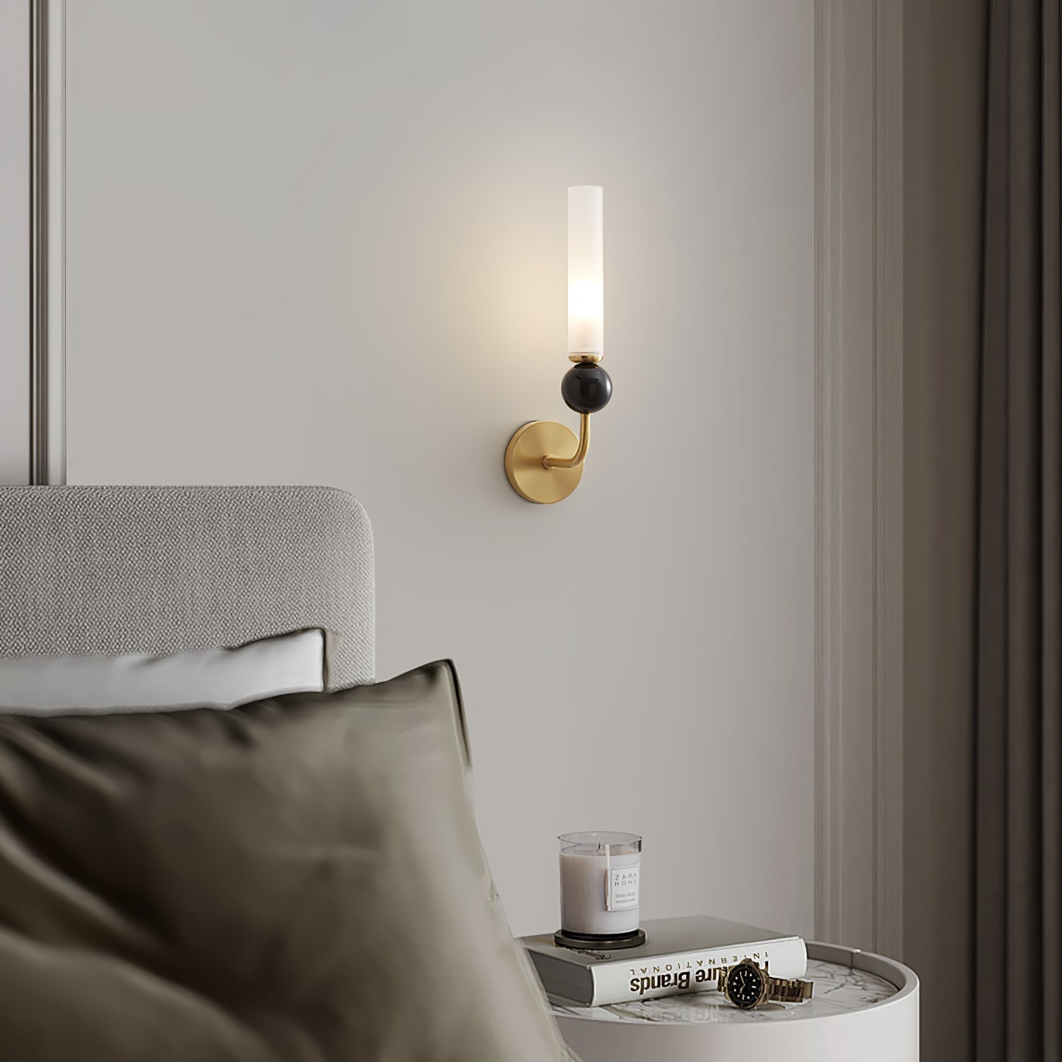 Casoreth Applique Murale Verticale en Marbre Moderne