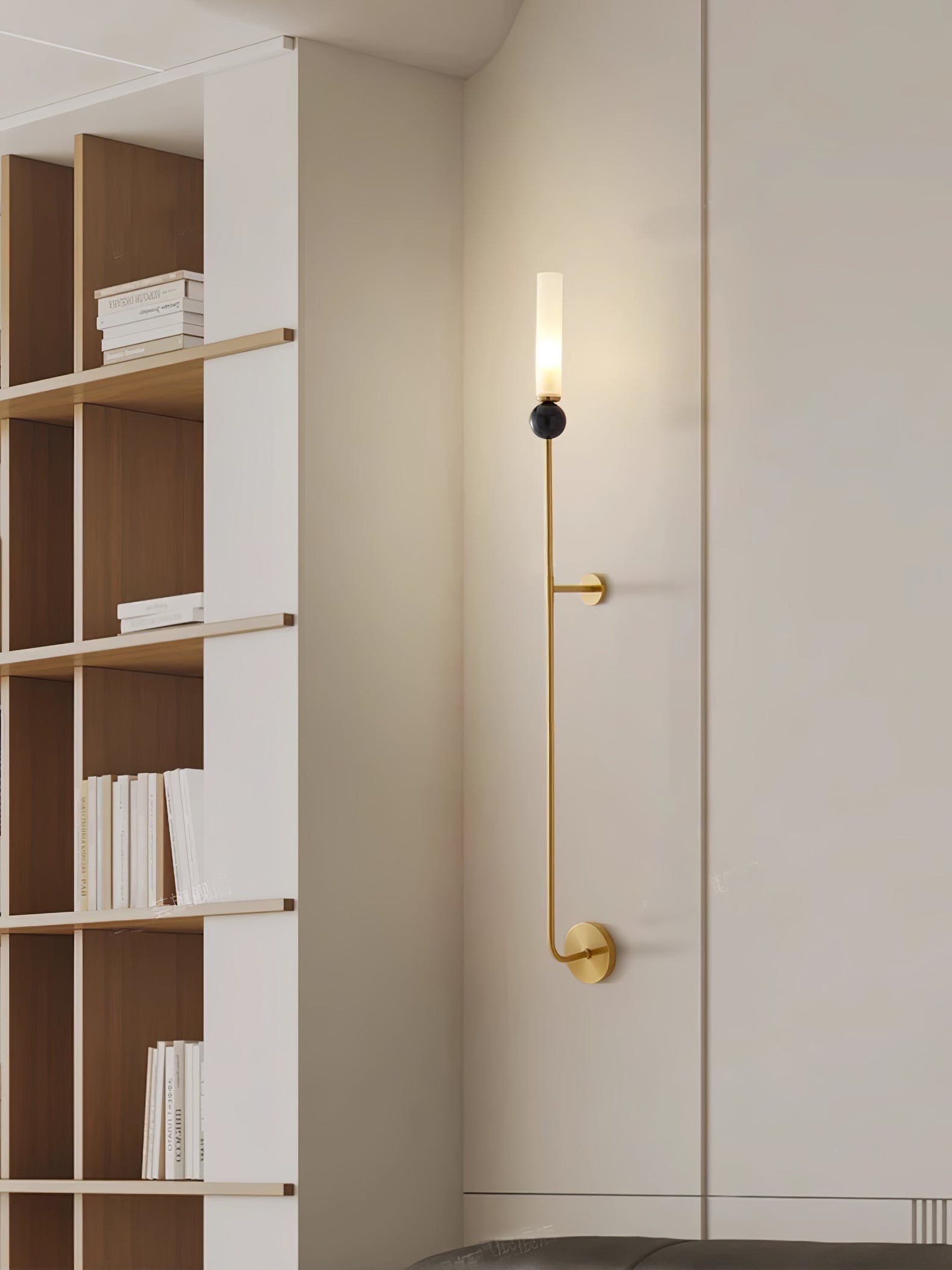 Casoreth Applique Murale Verticale en Marbre Moderne