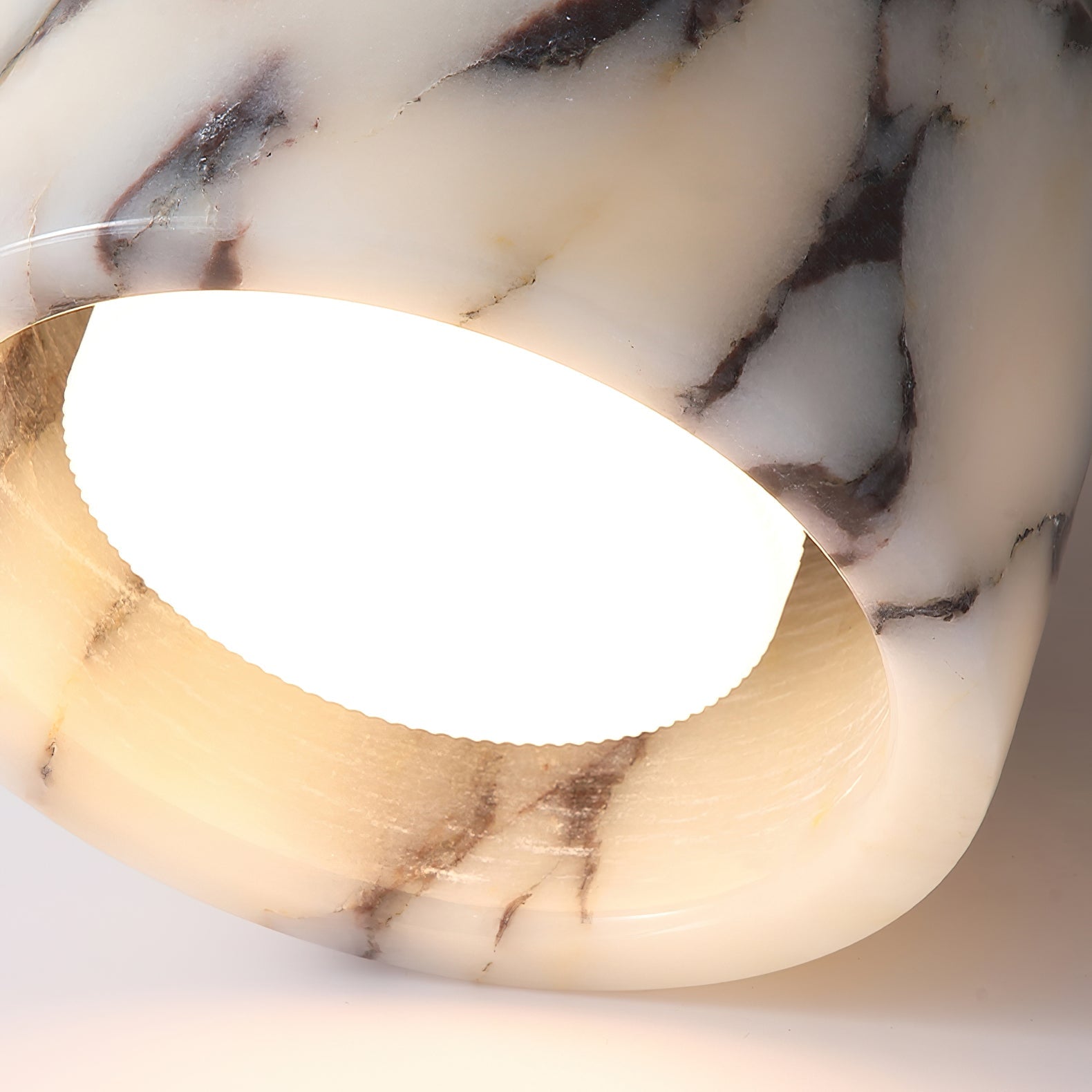Ivinir Lampe De Plafond Ronde Marbre Minimaliste Moderne