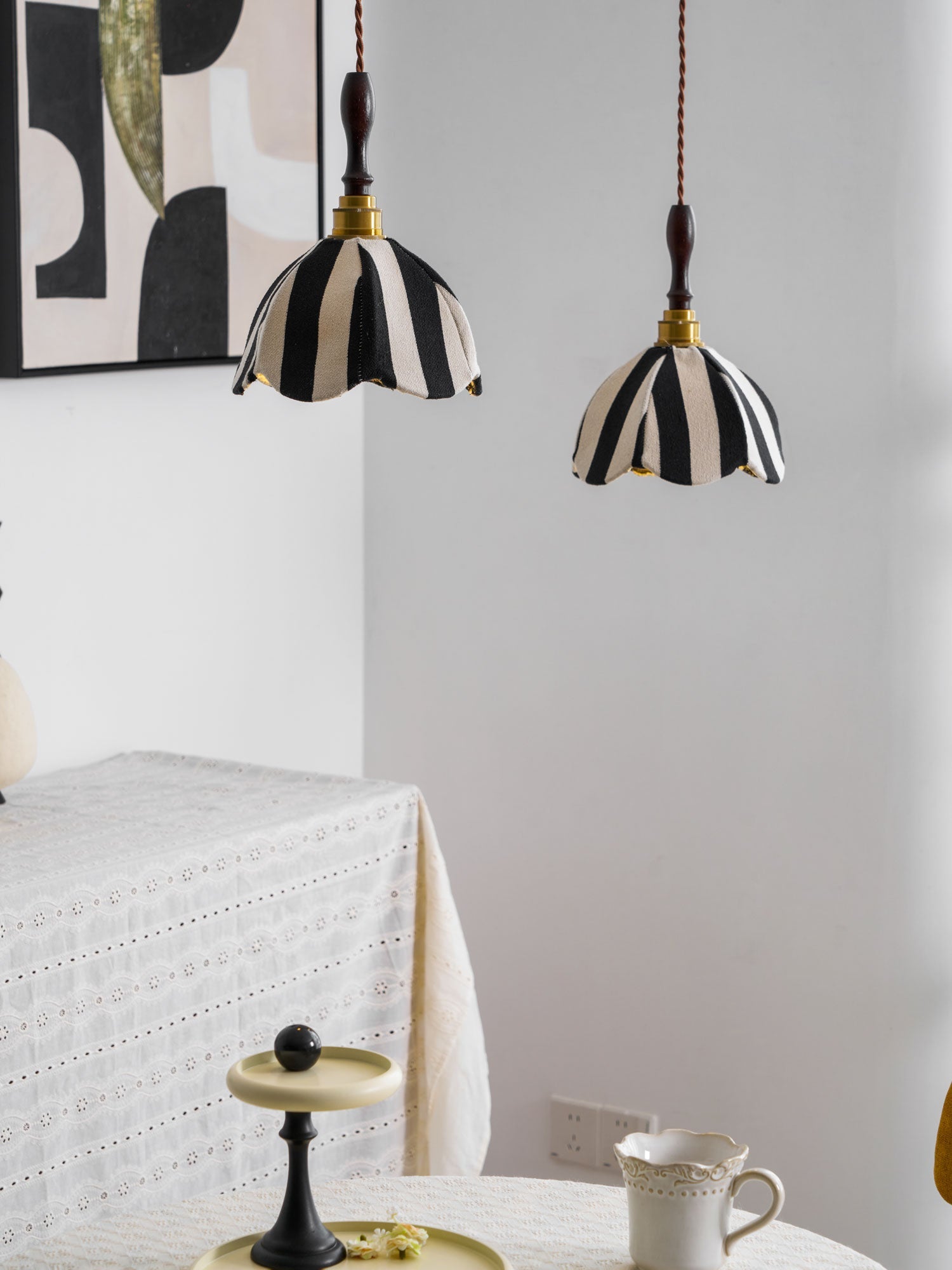 Isolder Suspension Moderne en Tissu