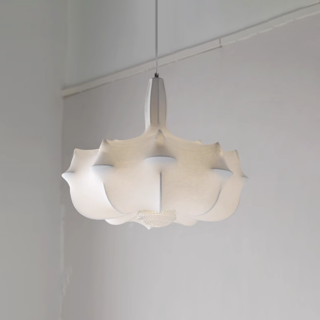 Marcel Lustra Lustre Cocoon Résine Cristal Éclat