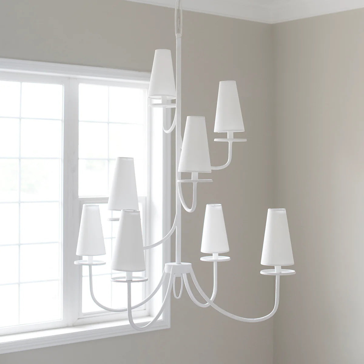 Curaeara Lustre Laiton Tissu Industriel Vintage