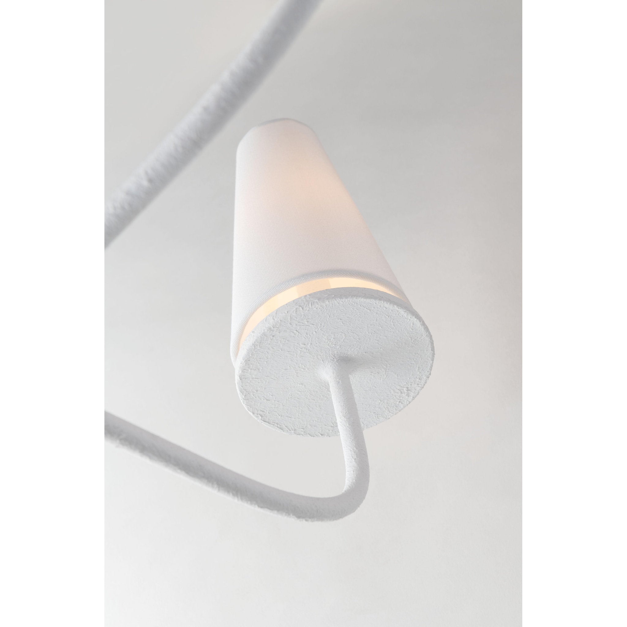 Curaeara Lustre Laiton Tissu Industriel Vintage