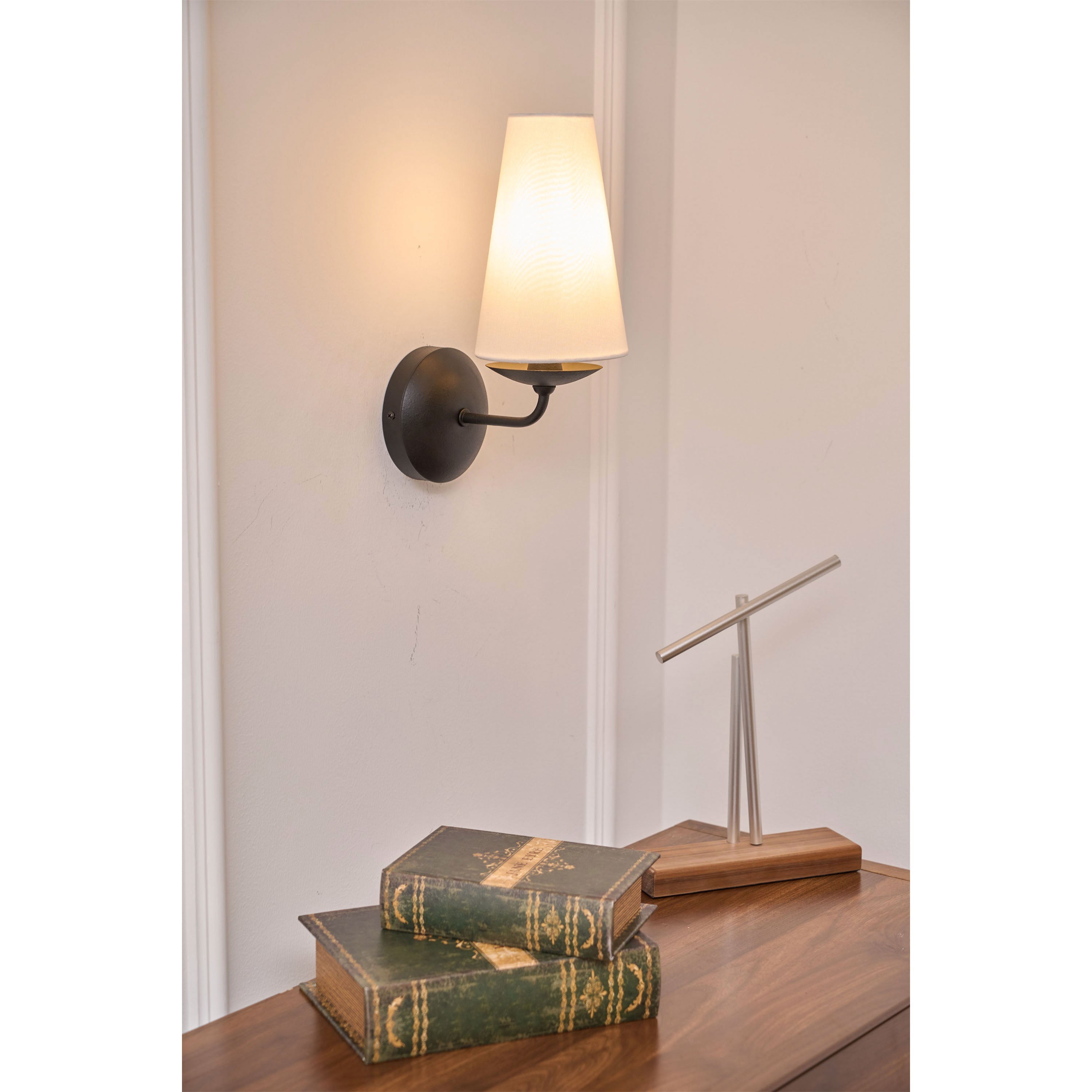 Avraee Applique Murale Laiton Tissu Minimaliste Moderne