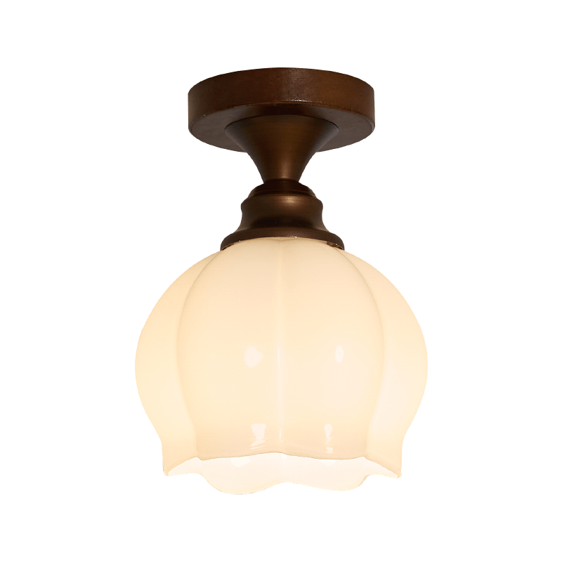 Alveneth Plafonnier en Verre Art Nordique Premium