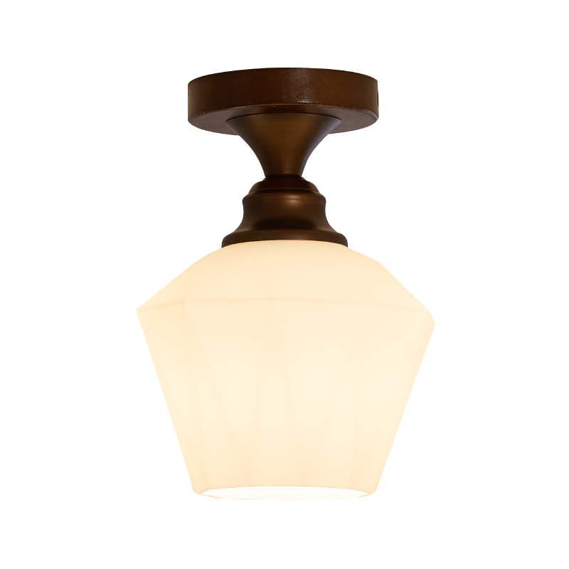 Alveneth Plafonnier en Verre Art Nordique Premium
