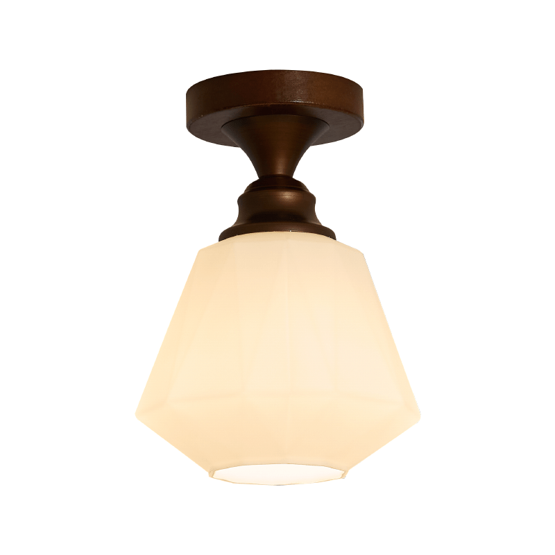Alveneth Plafonnier en Verre Art Nordique Premium
