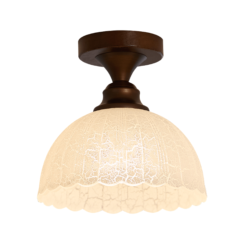 Alveneth Plafonnier en Verre Art Nordique Premium