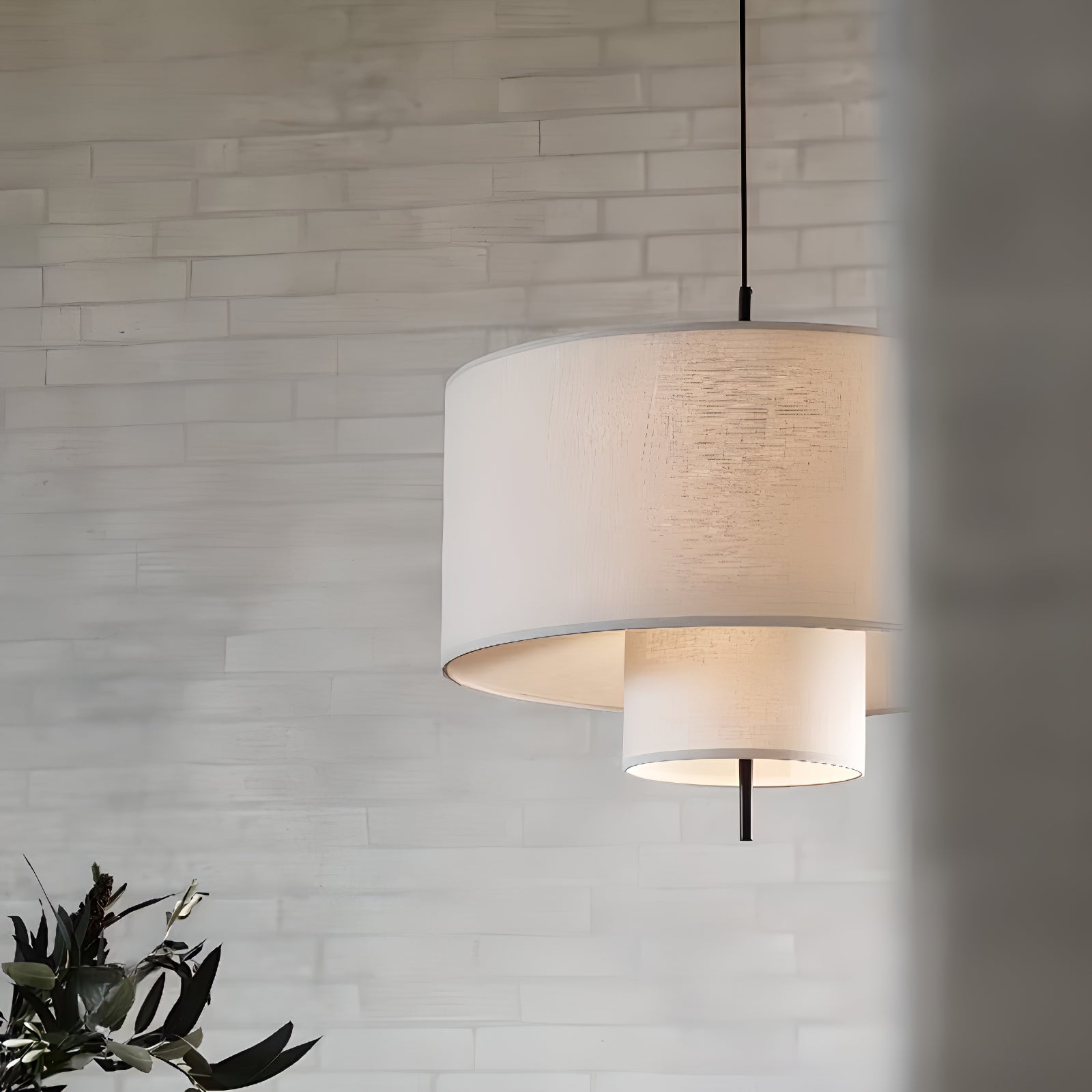 Ulphaa Suspension en Tissu Minimaliste Moderne