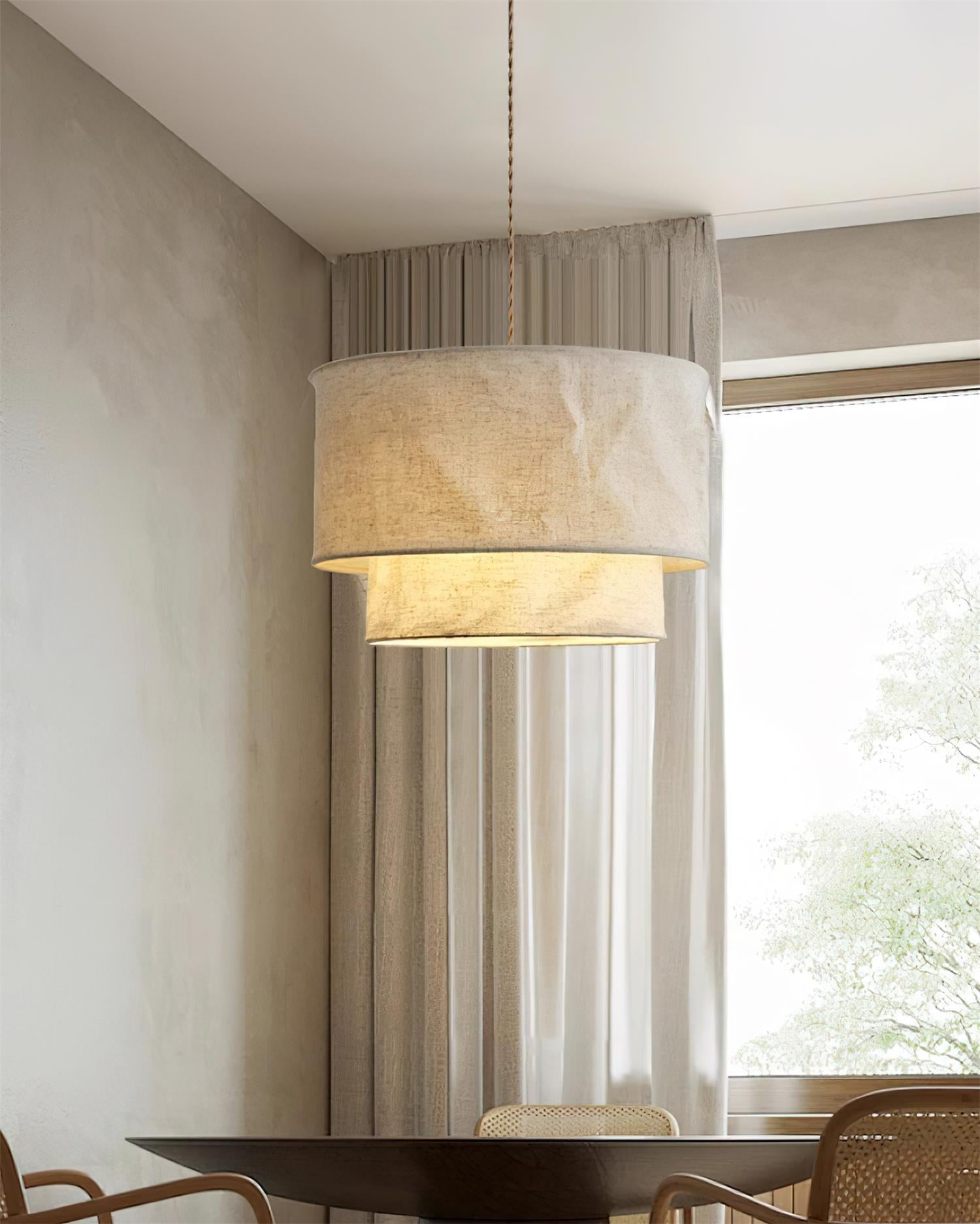 Nuvai Suspension en lin naturel