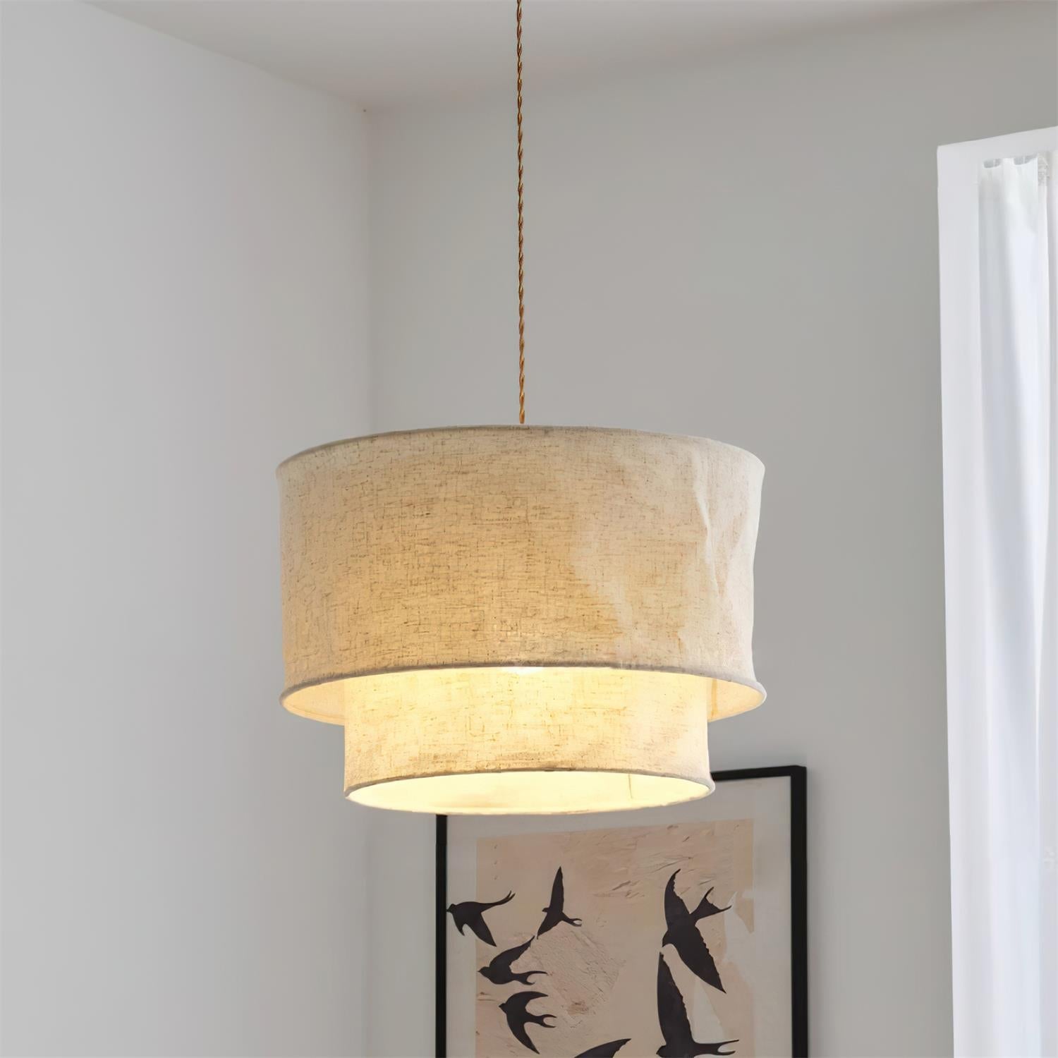 Nuvai Suspension en lin naturel