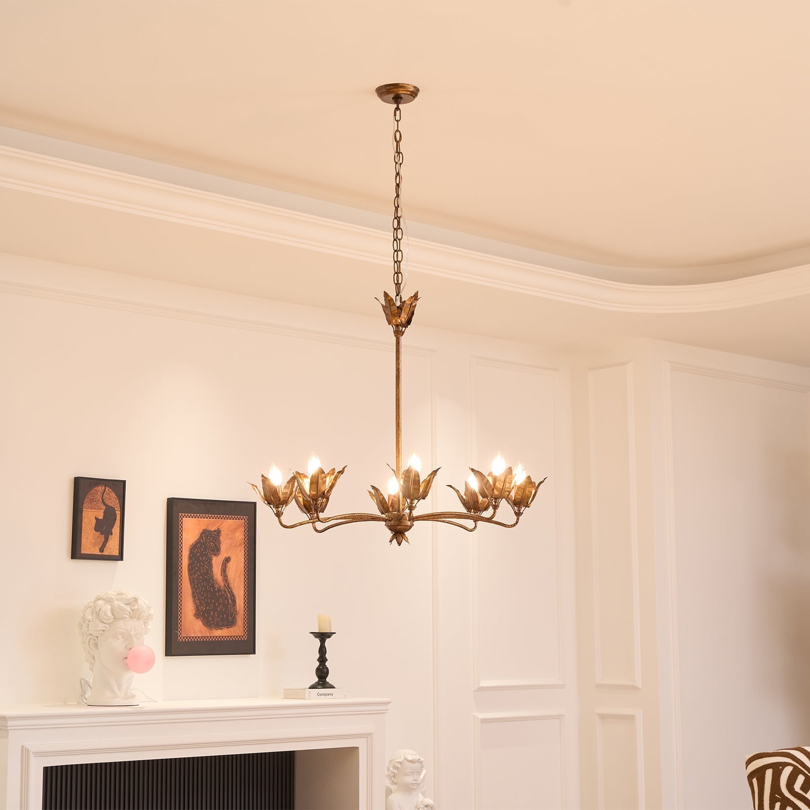 Syvenira Lustre Métal Tulipe Créativité Individuelle