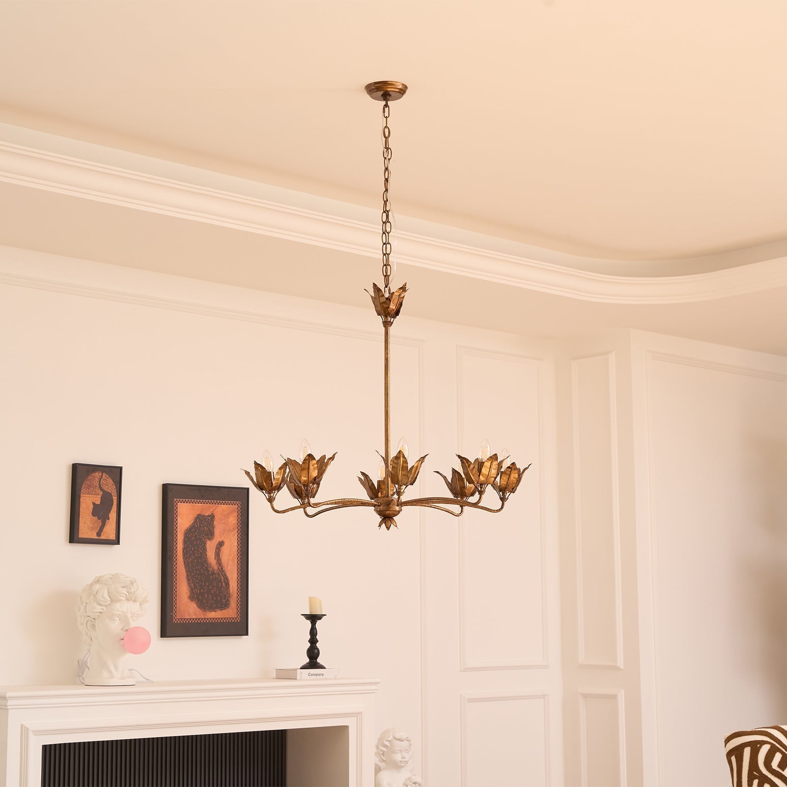 Syvenira Lustre Métal Tulipe Créativité Individuelle