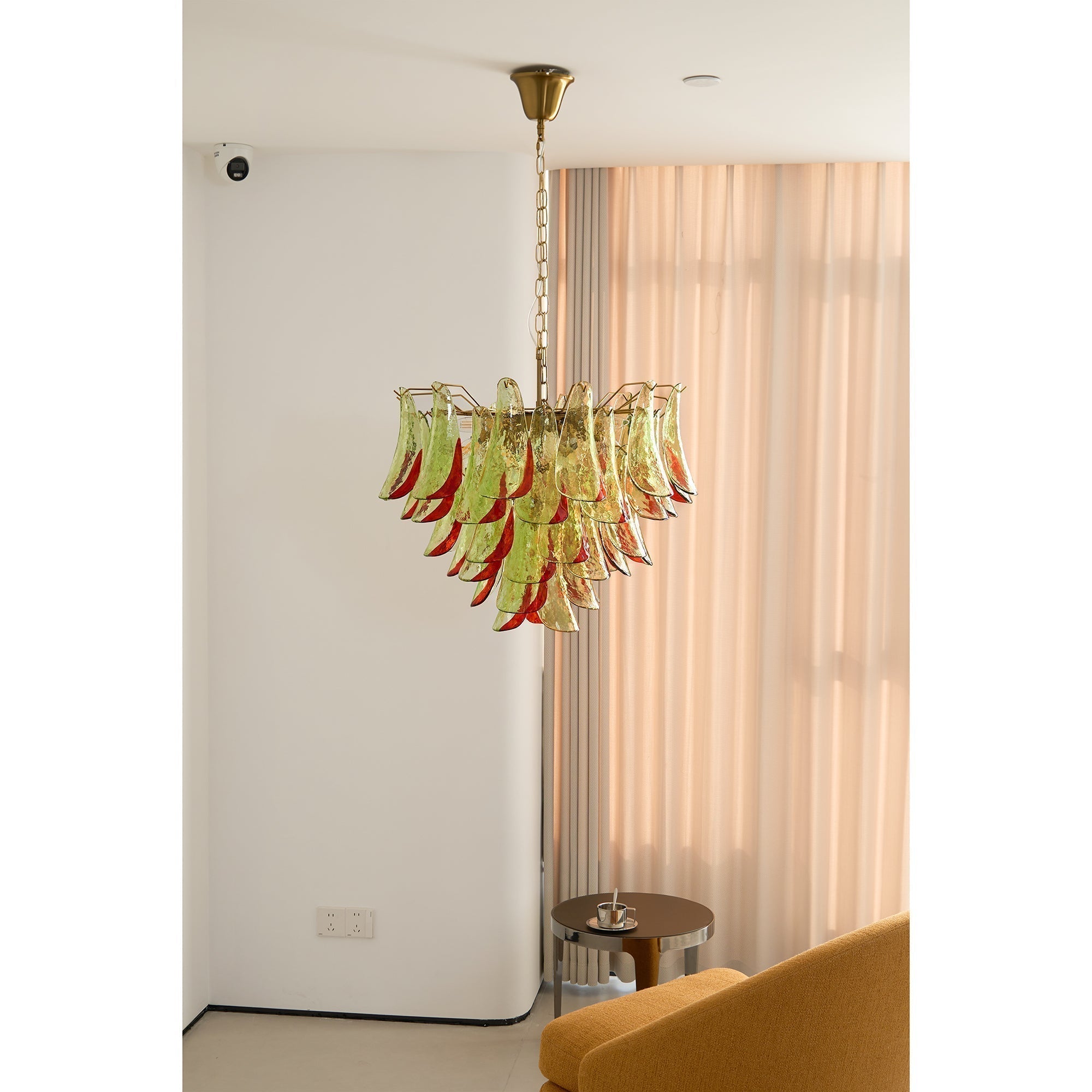 Aurora Lustre en Verre Murano Pétale Élégant