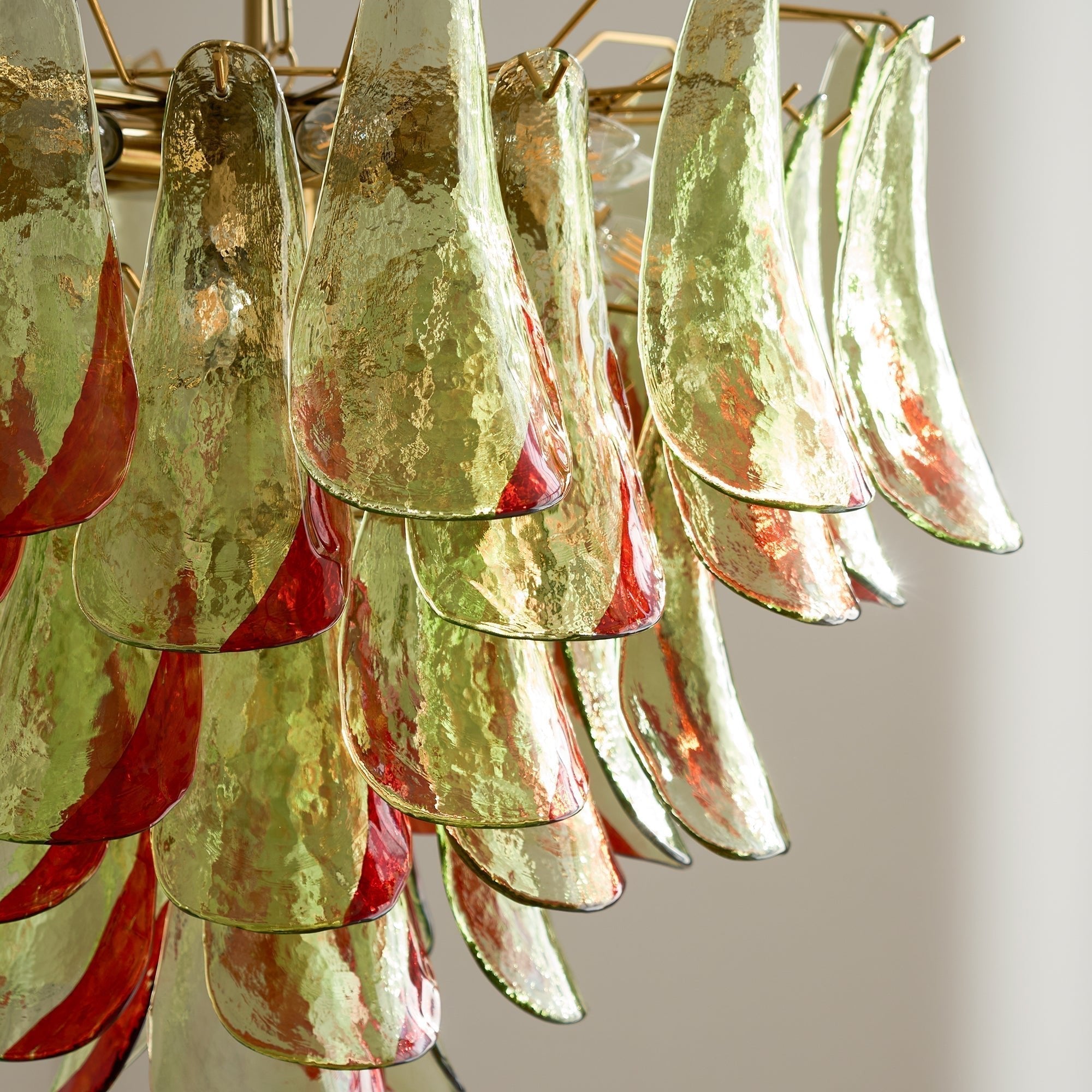 Aurora Lustre en Verre Murano Pétale Élégant