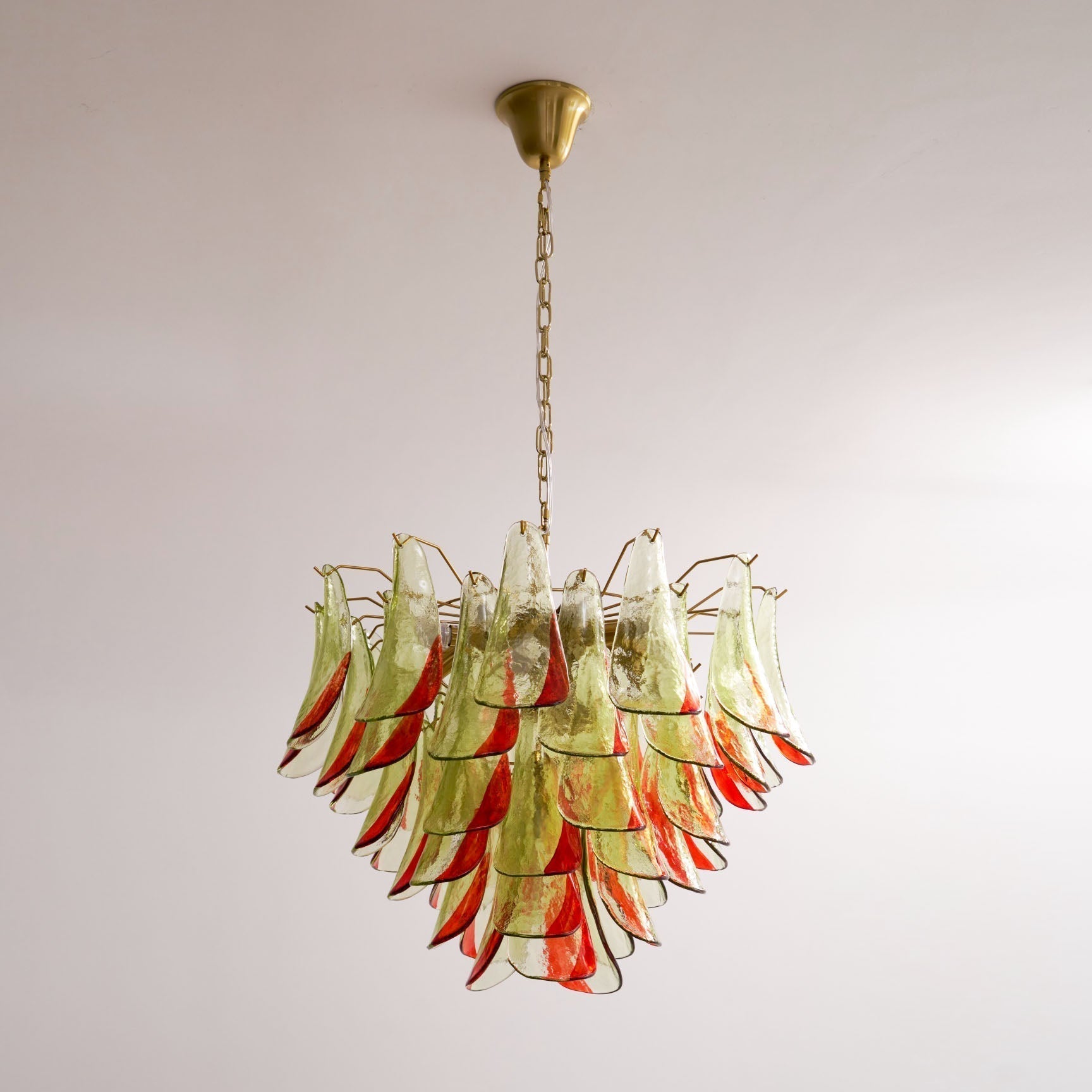 Aurora Lustre en Verre Murano Pétale Élégant