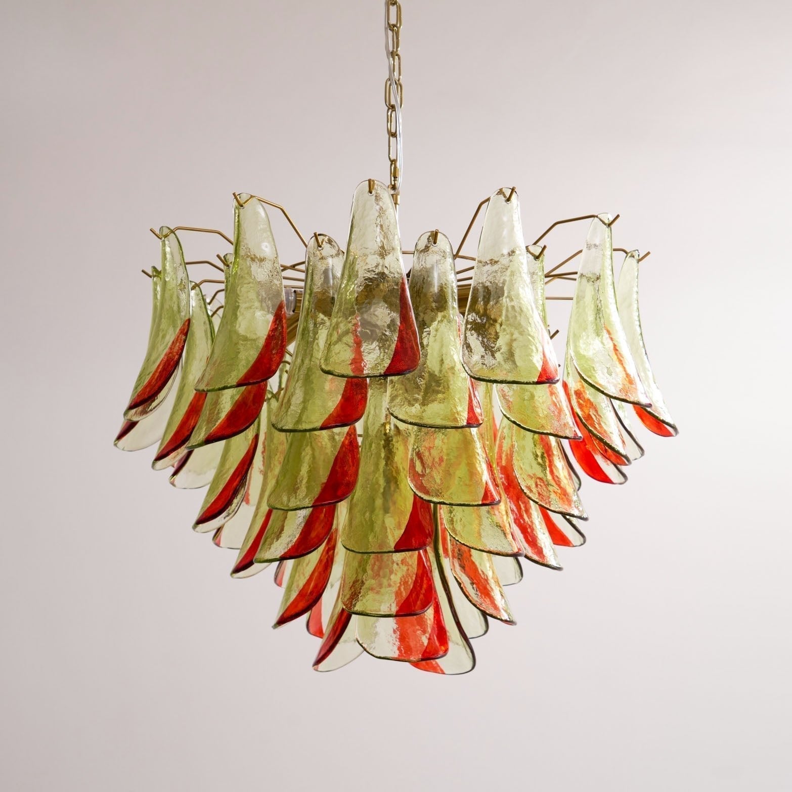 Aurora Lustre en Verre Murano Pétale Élégant