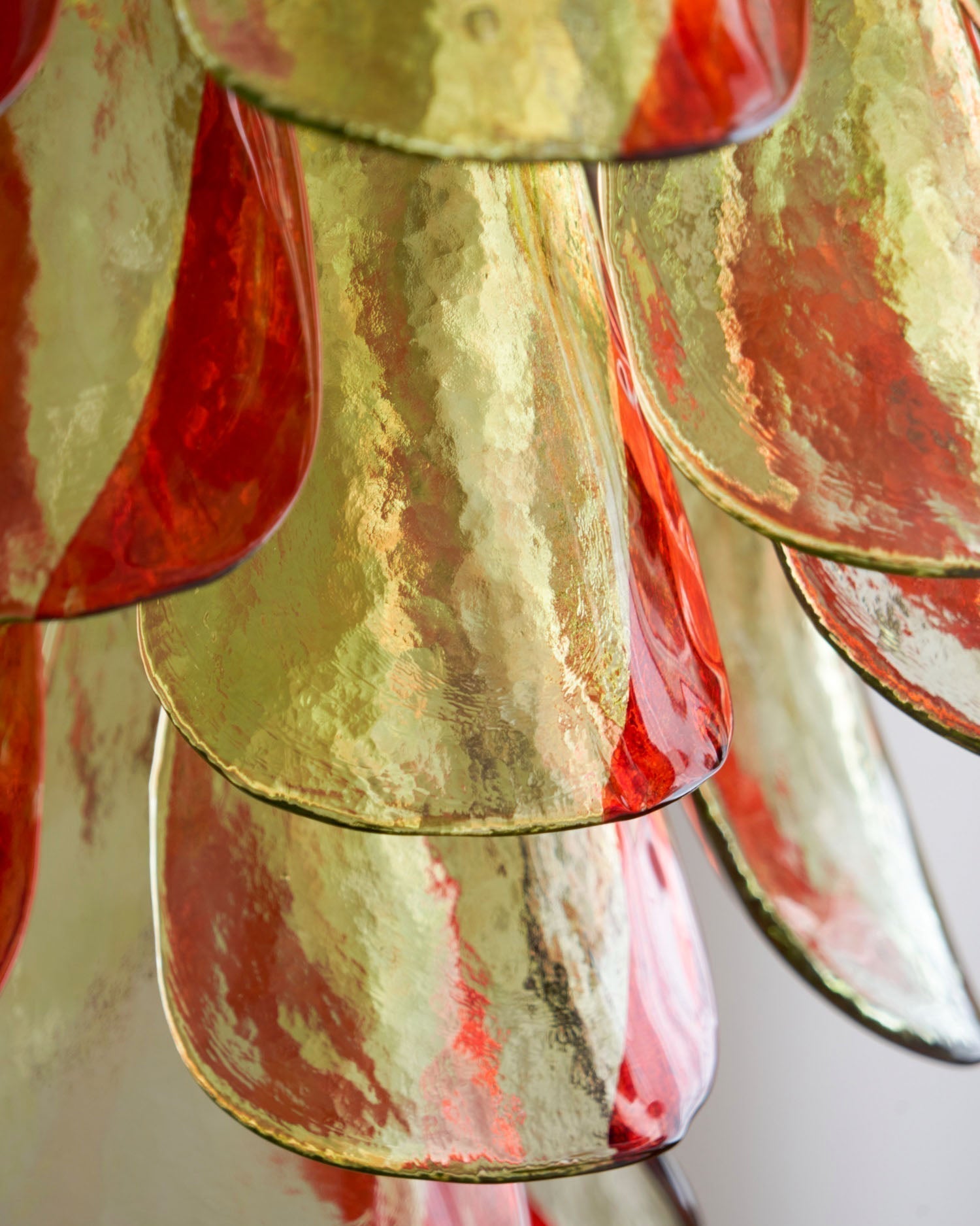Aurora Lustre en Verre Murano Pétale Élégant