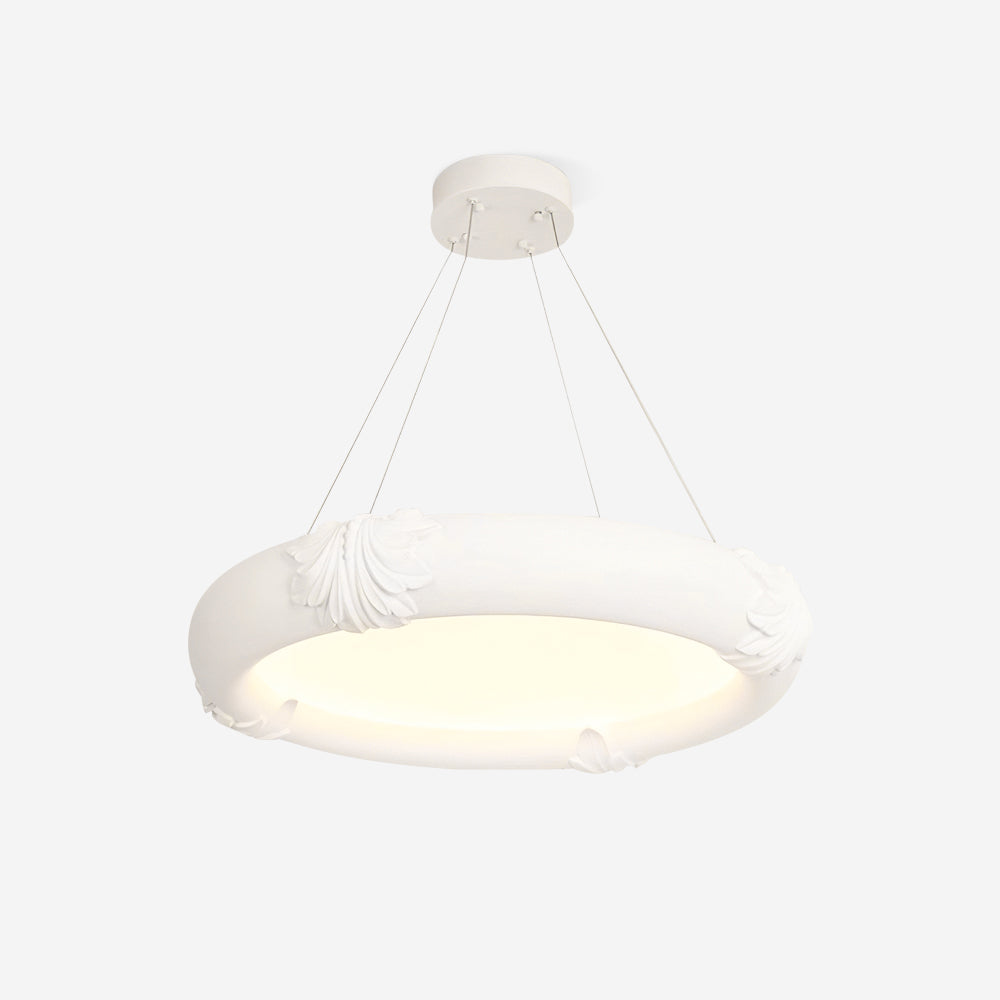 Marika Lustre Plâtre Circulaire Floral