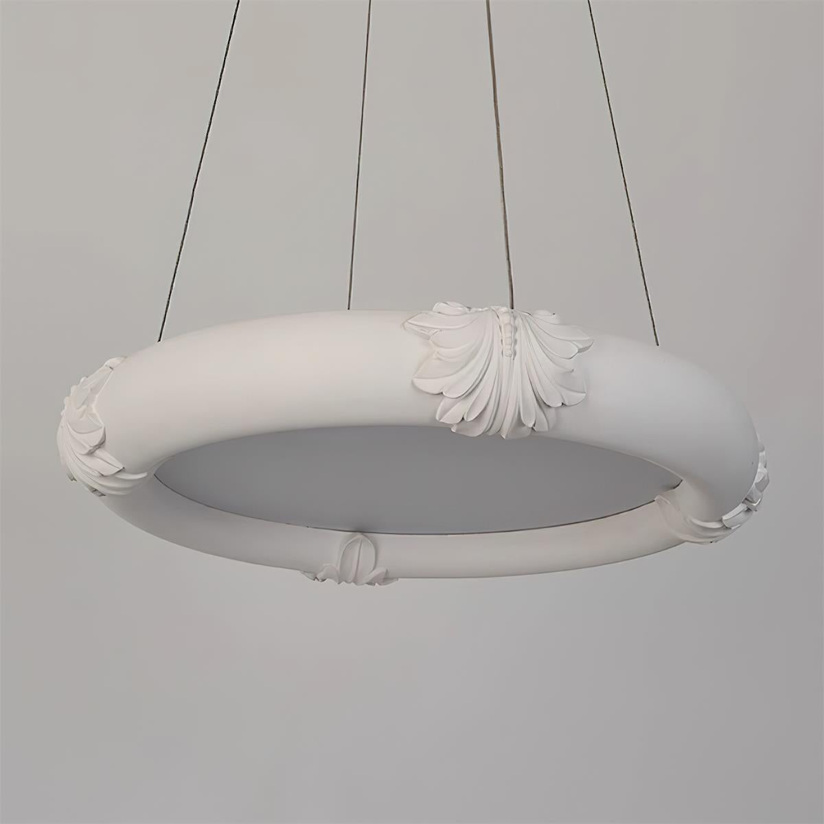 Marika Lustre Plâtre Circulaire Floral