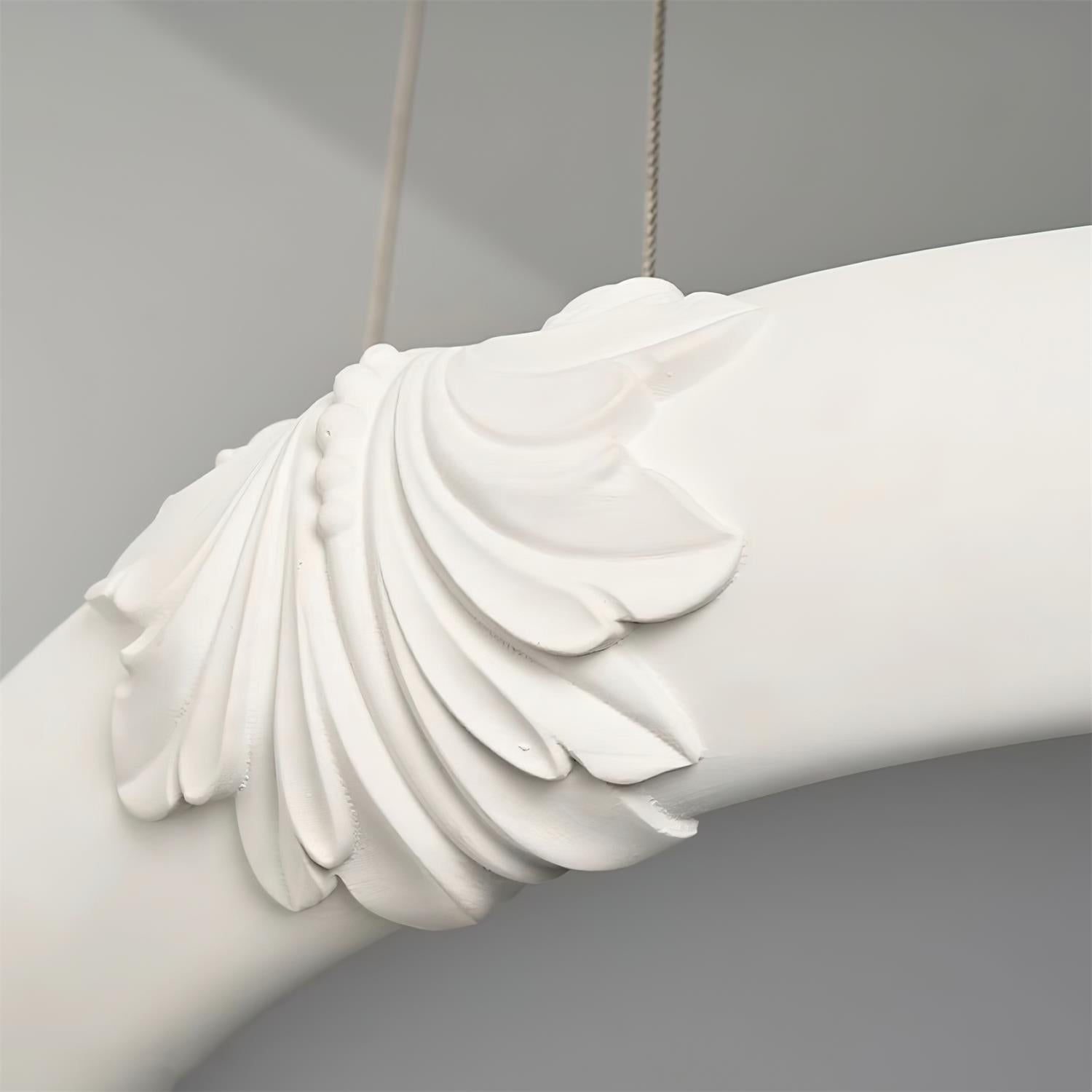 Marika Lustre Plâtre Circulaire Floral