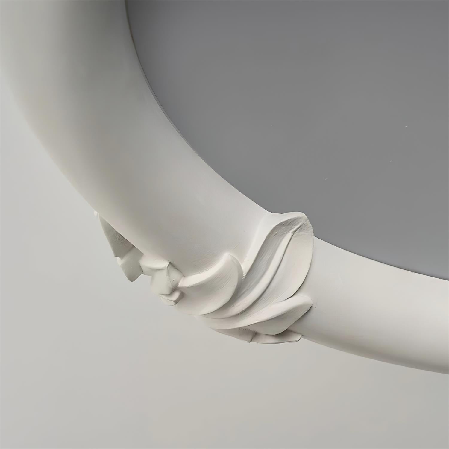 Marika Lustre Plâtre Circulaire Floral