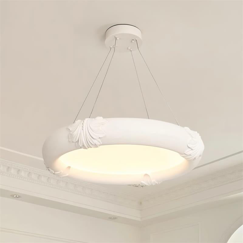 Marika Lustre Plâtre Circulaire Floral