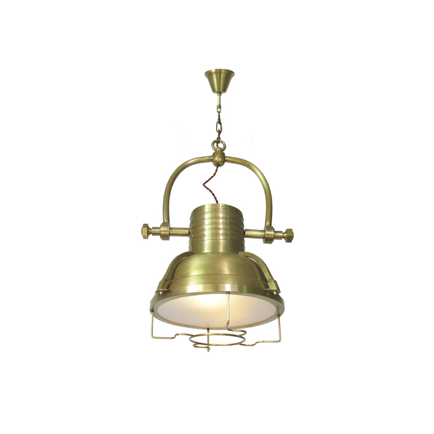 Evelor Suspension Métal Industriel Vintage