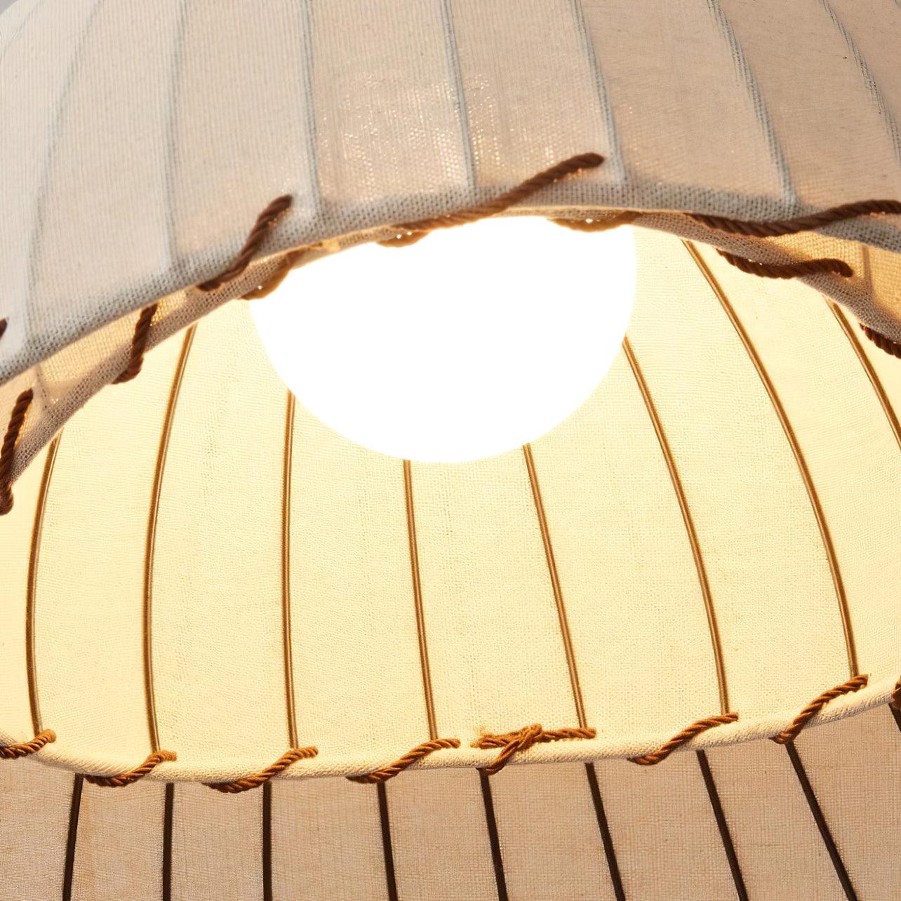 Eclipta Suspension en Lin Tissu