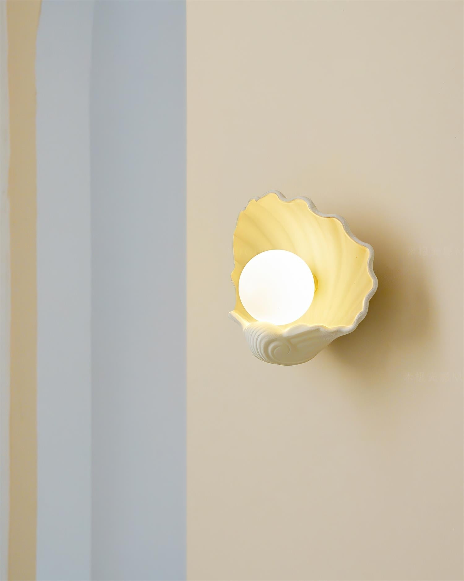 Applique Murale en Forme de Coquillage