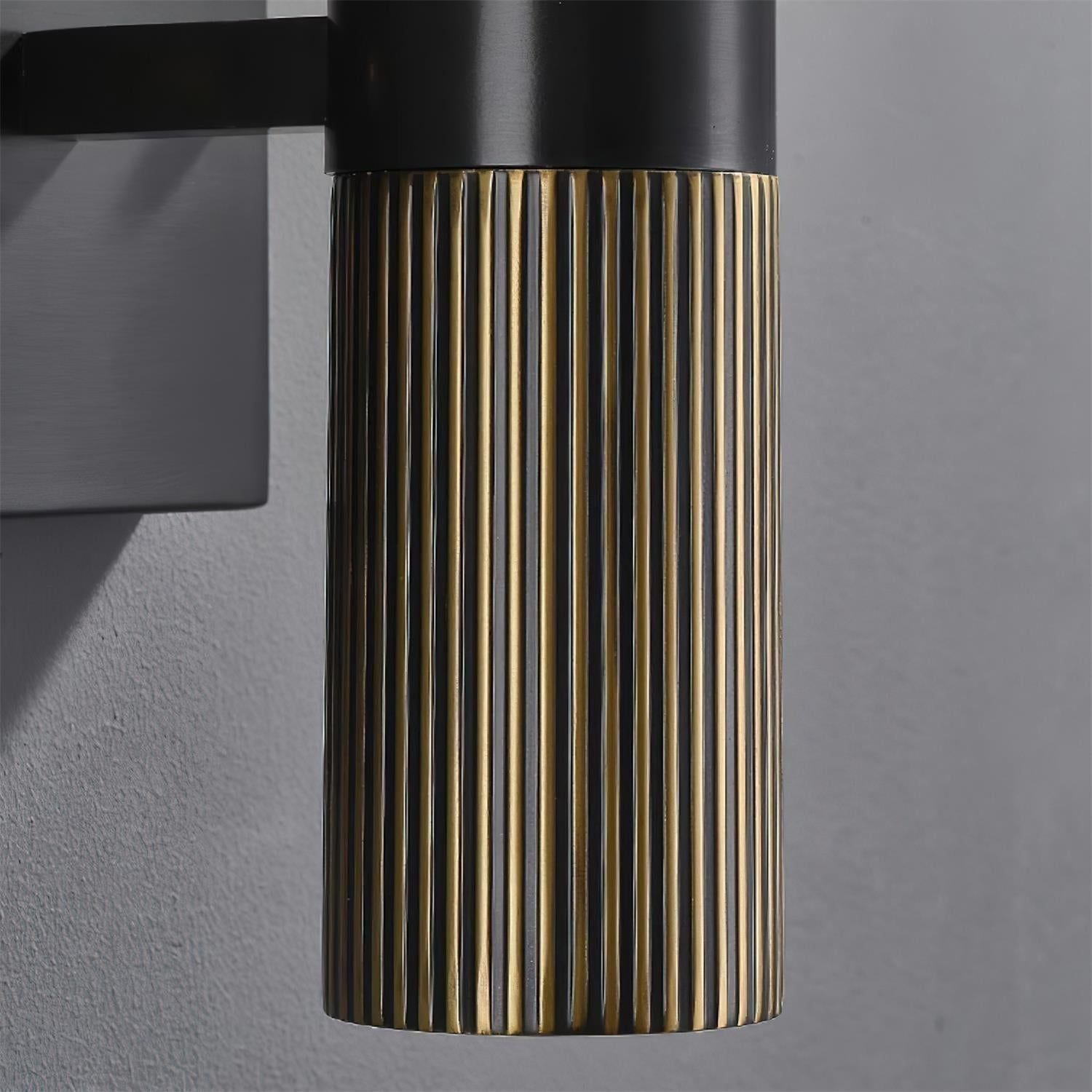 Luste Lampe Murale Cylindrique en Albâtre