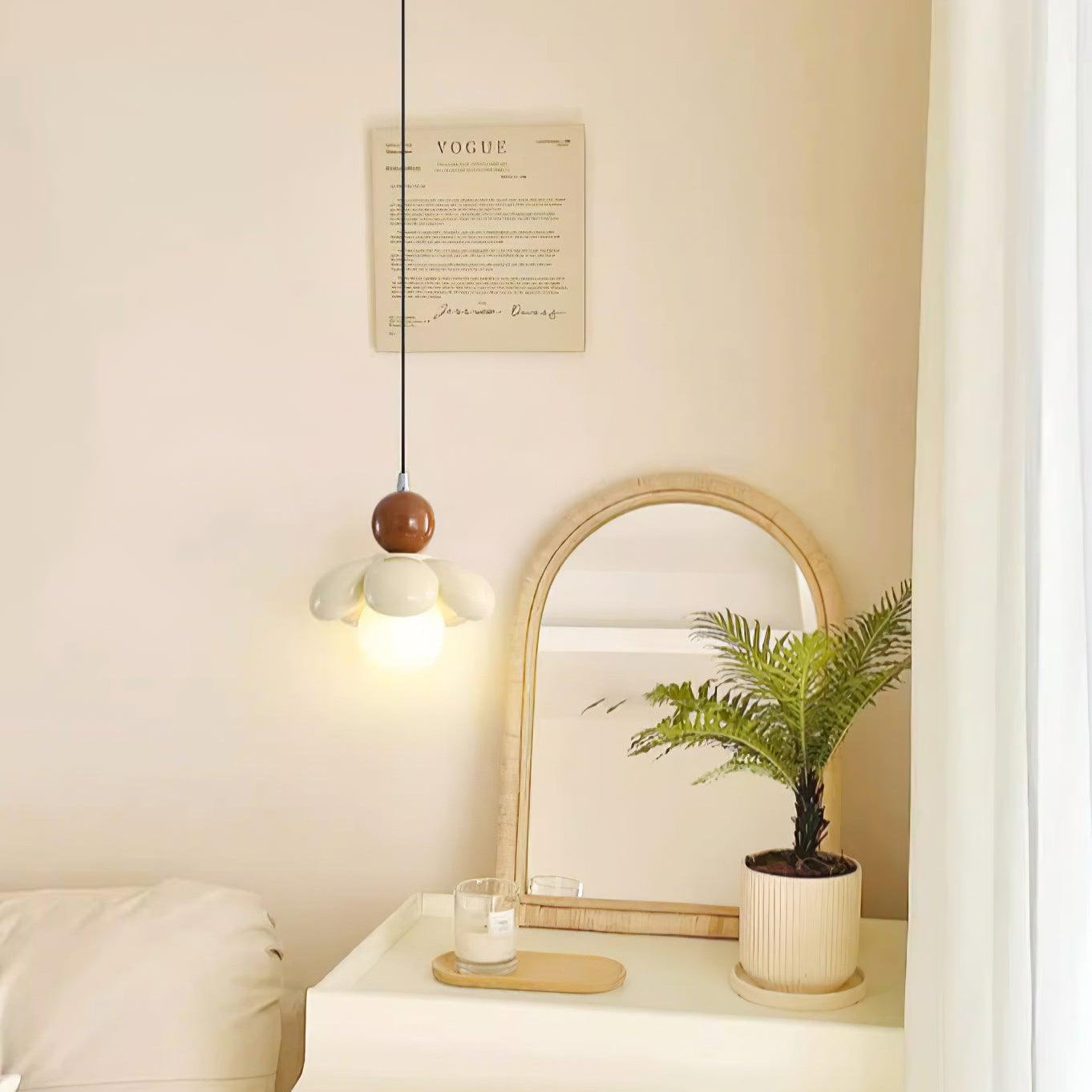 Blossi Suspension Fleur Moderne