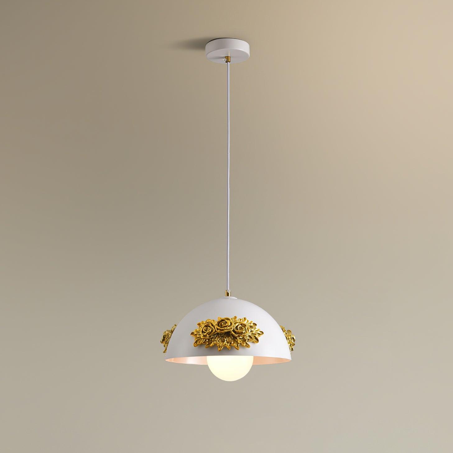 Masiero Suspension Rose Orné Dôme