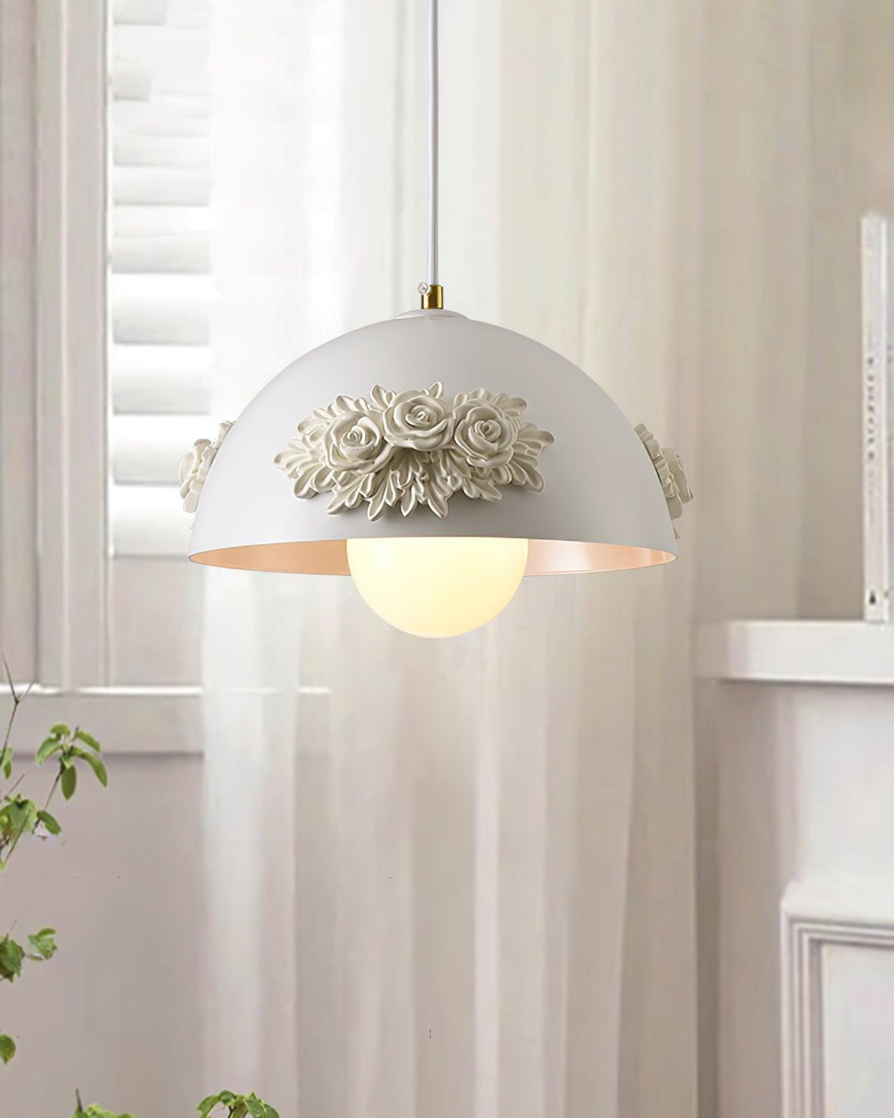 Masiero Suspension Rose Orné Dôme